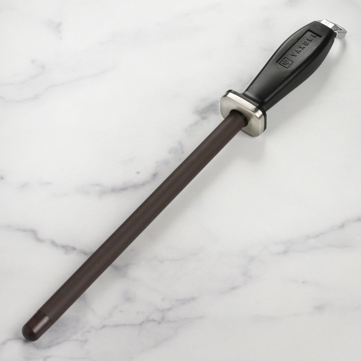 Yaxell 10.5" Reinforced Black Ceramic Sharpening Rod