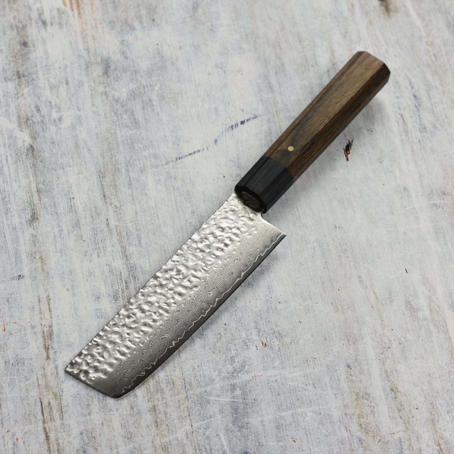 Ittetsu VG10 Hammered Damascus 5" Nakiri