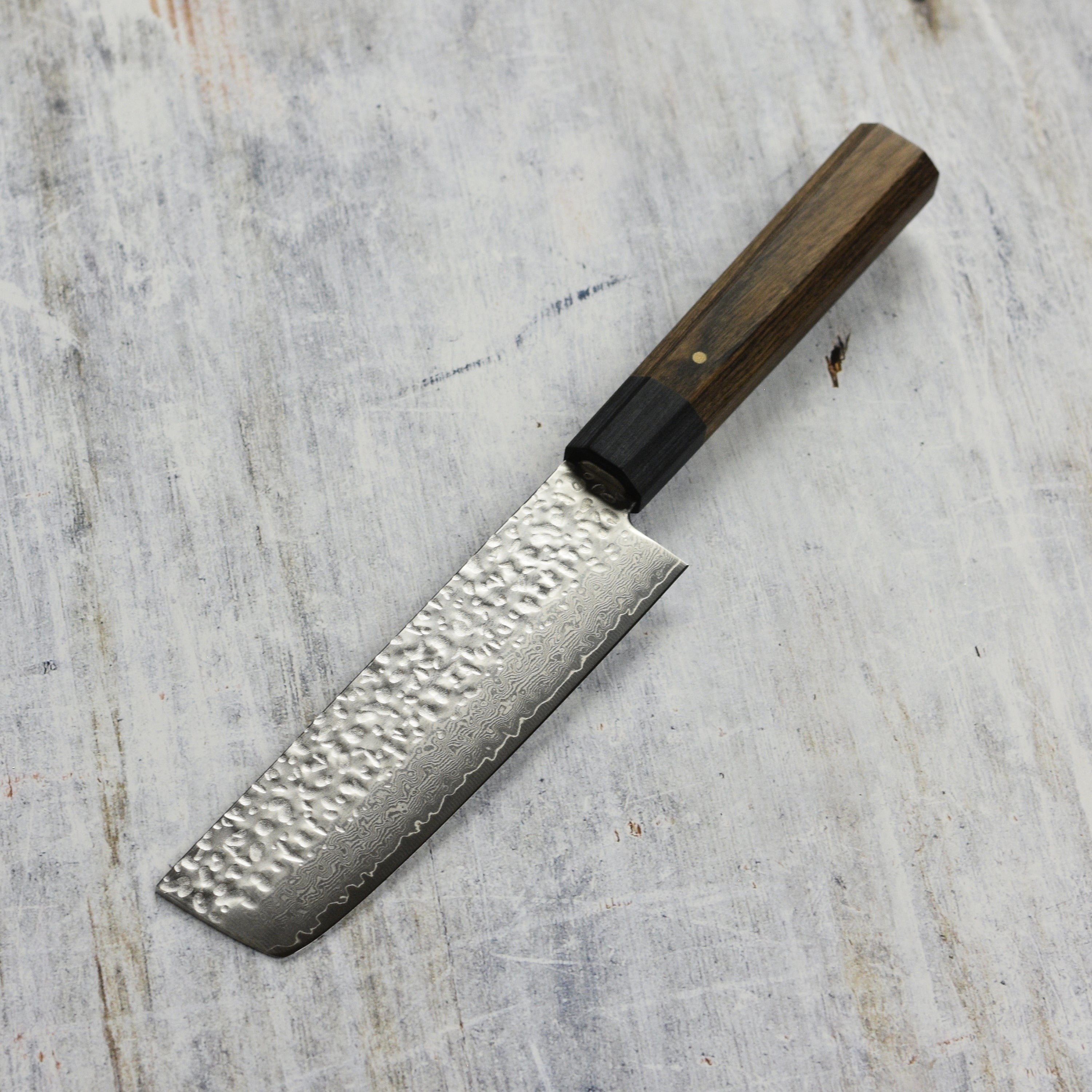 Ittetsu VG10 Hammered Damascus 5" Nakiri