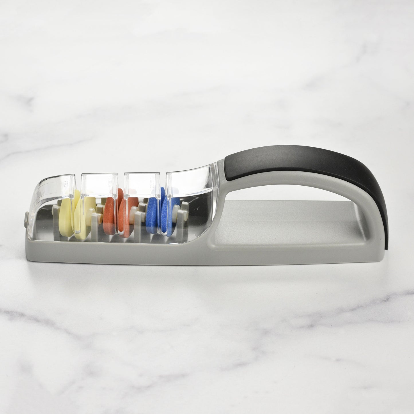 Global 3 Stage Grey MinoSharp III Ceramic Water Stone Sharpener