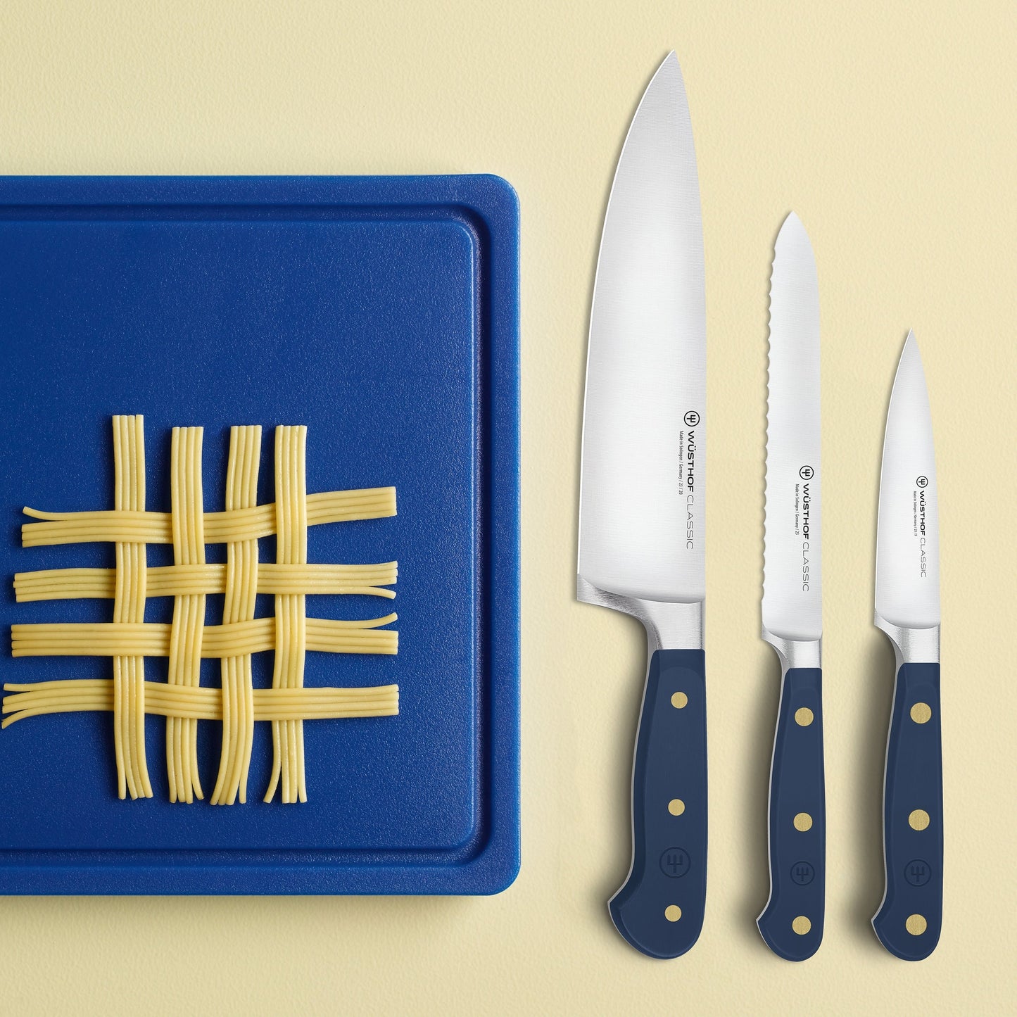 Wusthof Classic Wild Blueberry 3 Piece Knife Set