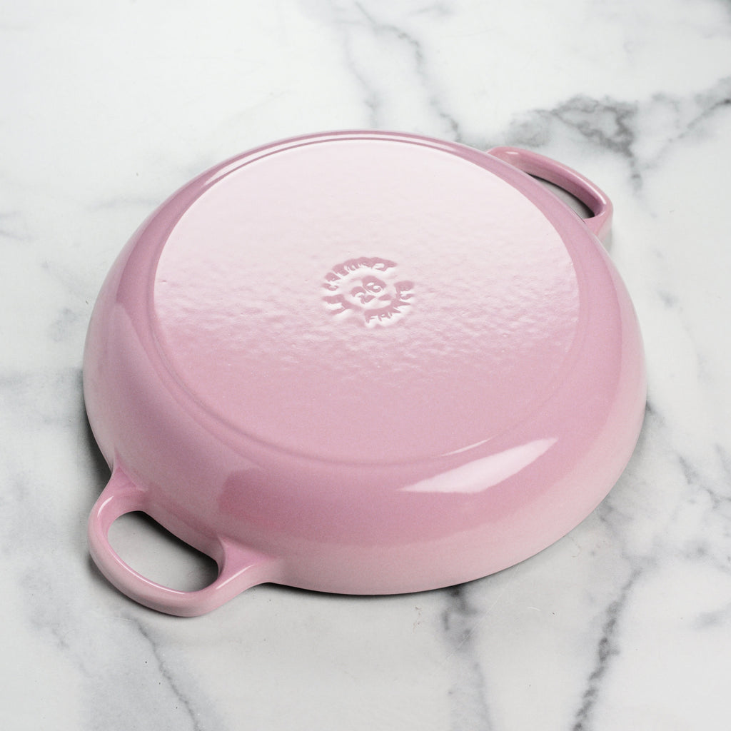 Le Creuset Signature Cast Iron 2.25-quart Chiffon Pink Petal Braiser