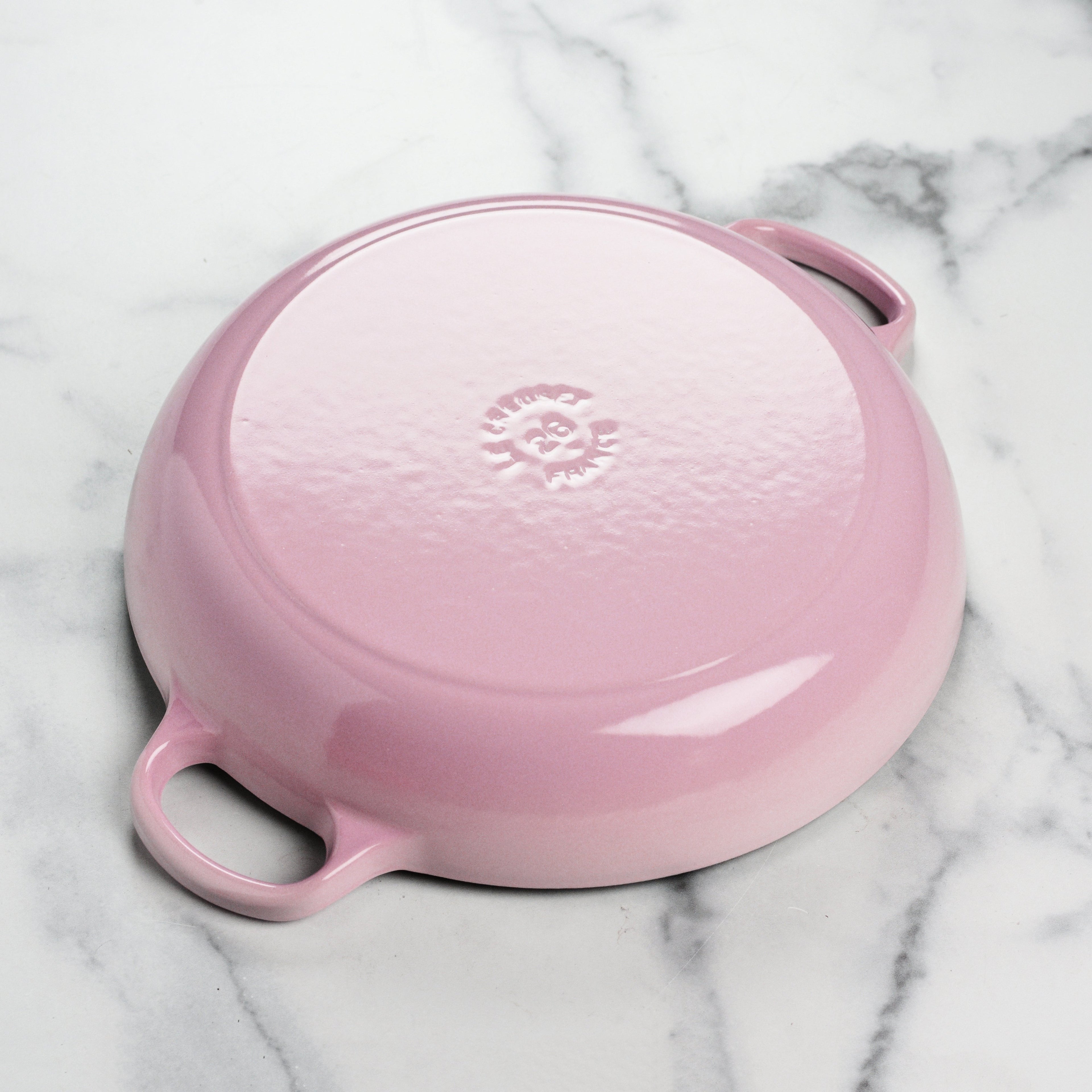 Le Creuset Signature Cast Iron 2.25-quart Chiffon Pink Petal Braiser