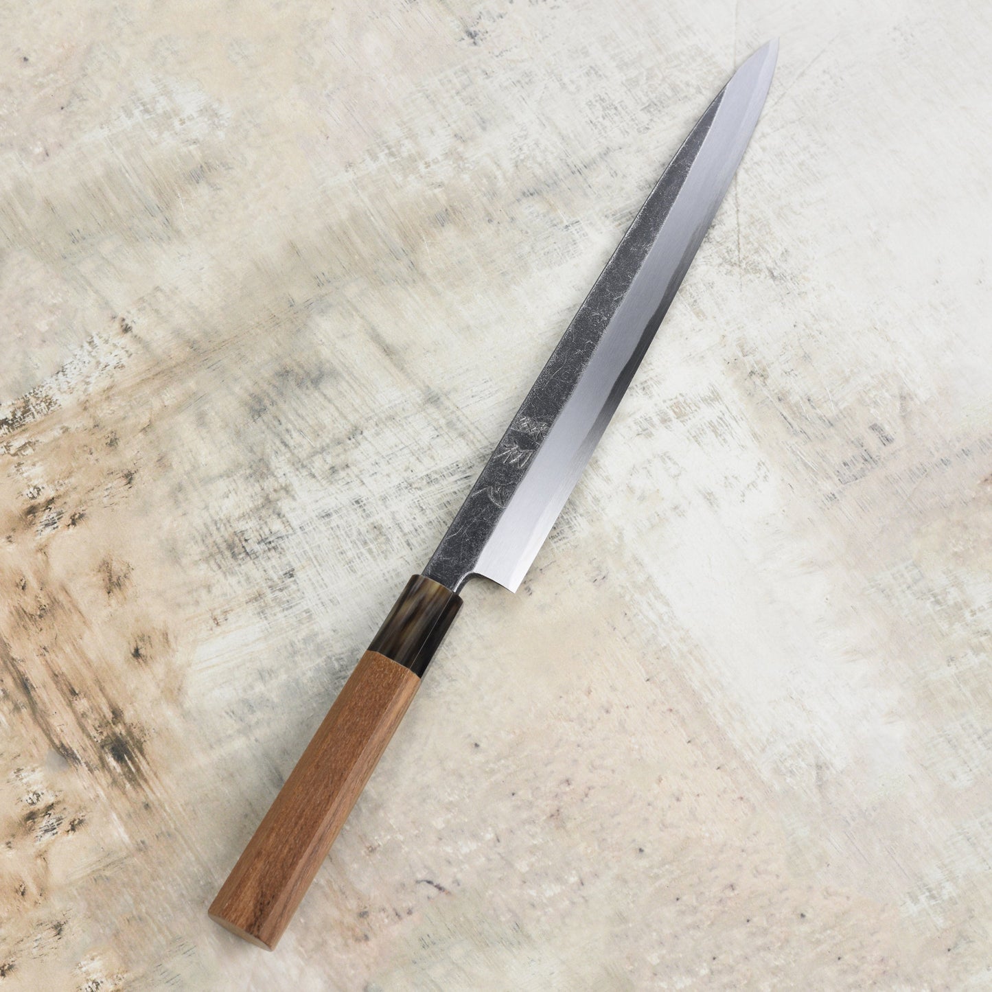 Hatsukokoro Shirasagi Aogami #2 Kurouchi Single-Bevel 10.6" Yanagiba