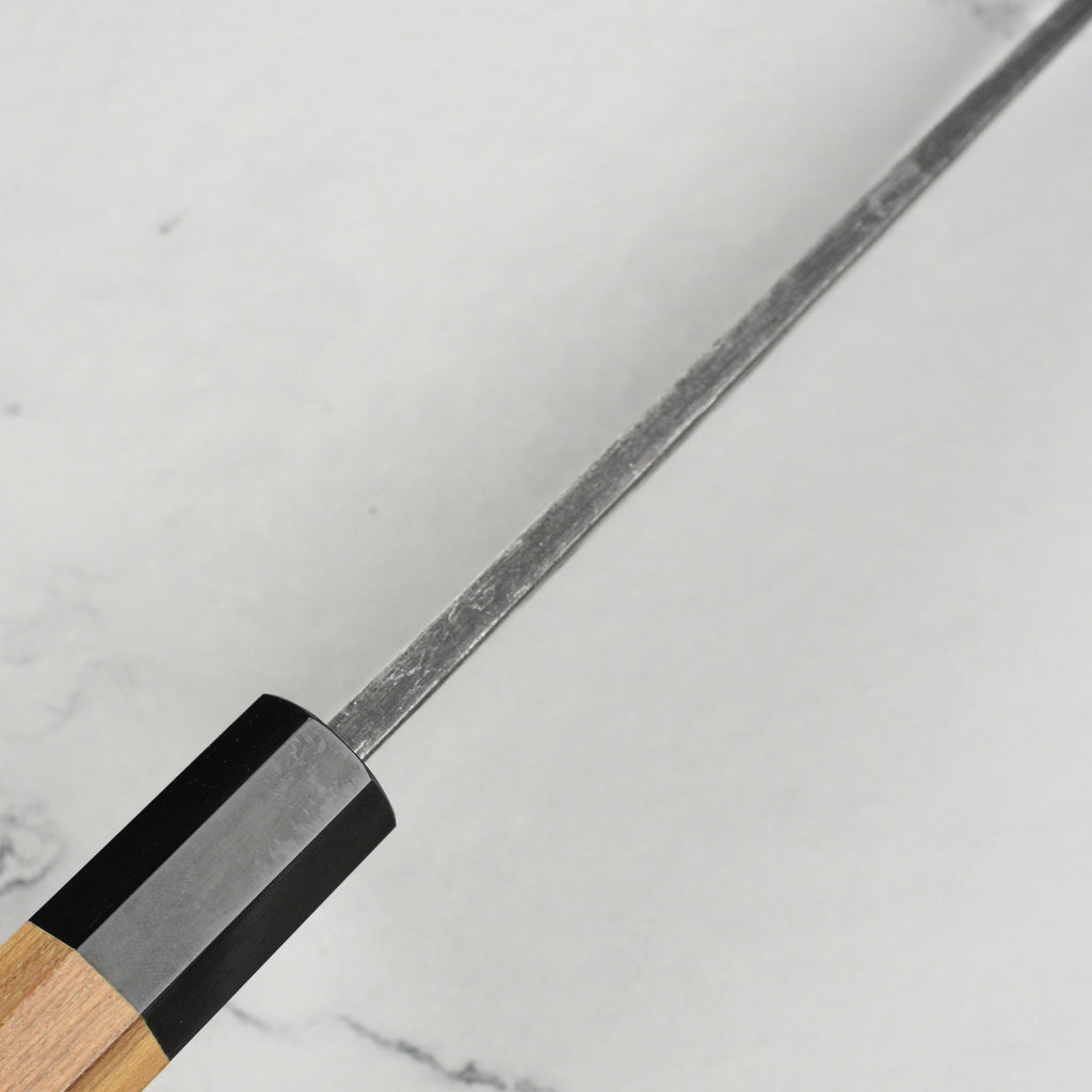 Hatsukokoro Shirasagi Aogami #2 Kurouchi 5.9" Single-Bevel Deba