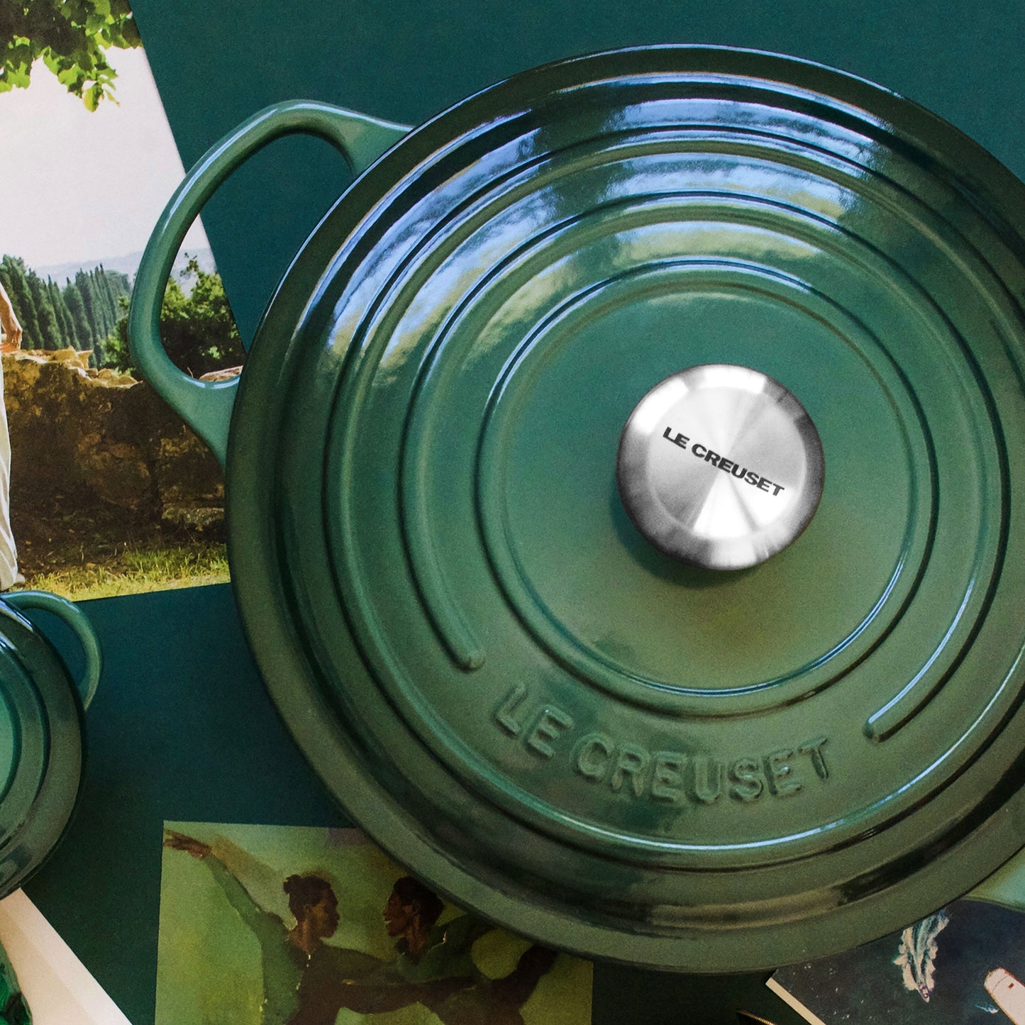 Le Creuset Signature Cast Iron 9-quart Artichaut Round Dutch Oven