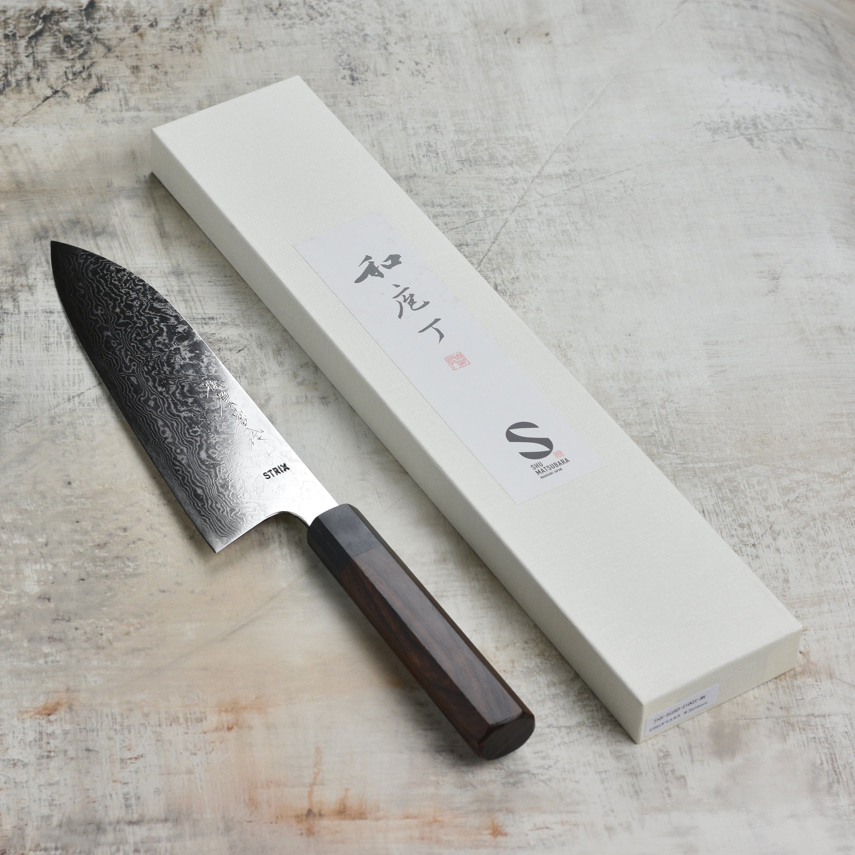 Matsubara SPG STRIX Damascus 8.25" Gyuto