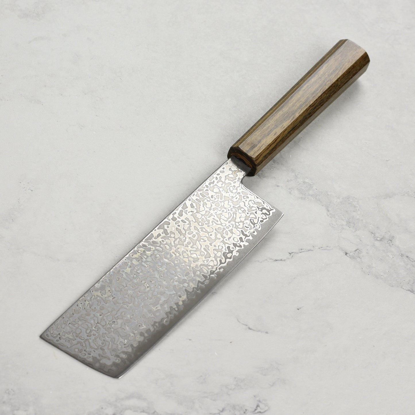 Hatsukokoro Hikari SLD Kurozome Damascus 6.3" Nakiri
