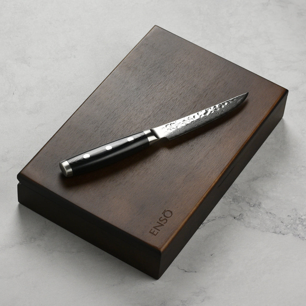 Enso HD 6 Piece Steak Knife Set with Case