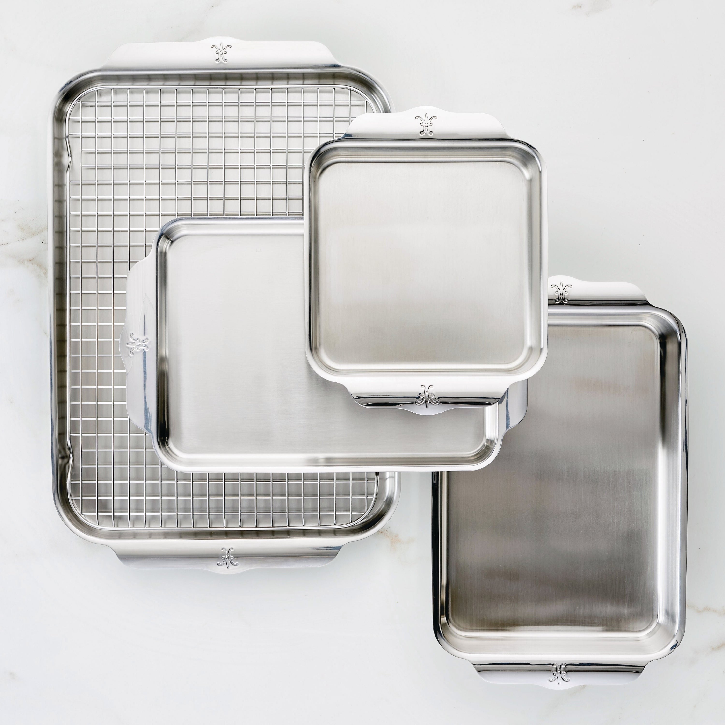 Hestan CopperBond 15 Piece Induction Copper Cookware & Stainless Bakeware Set