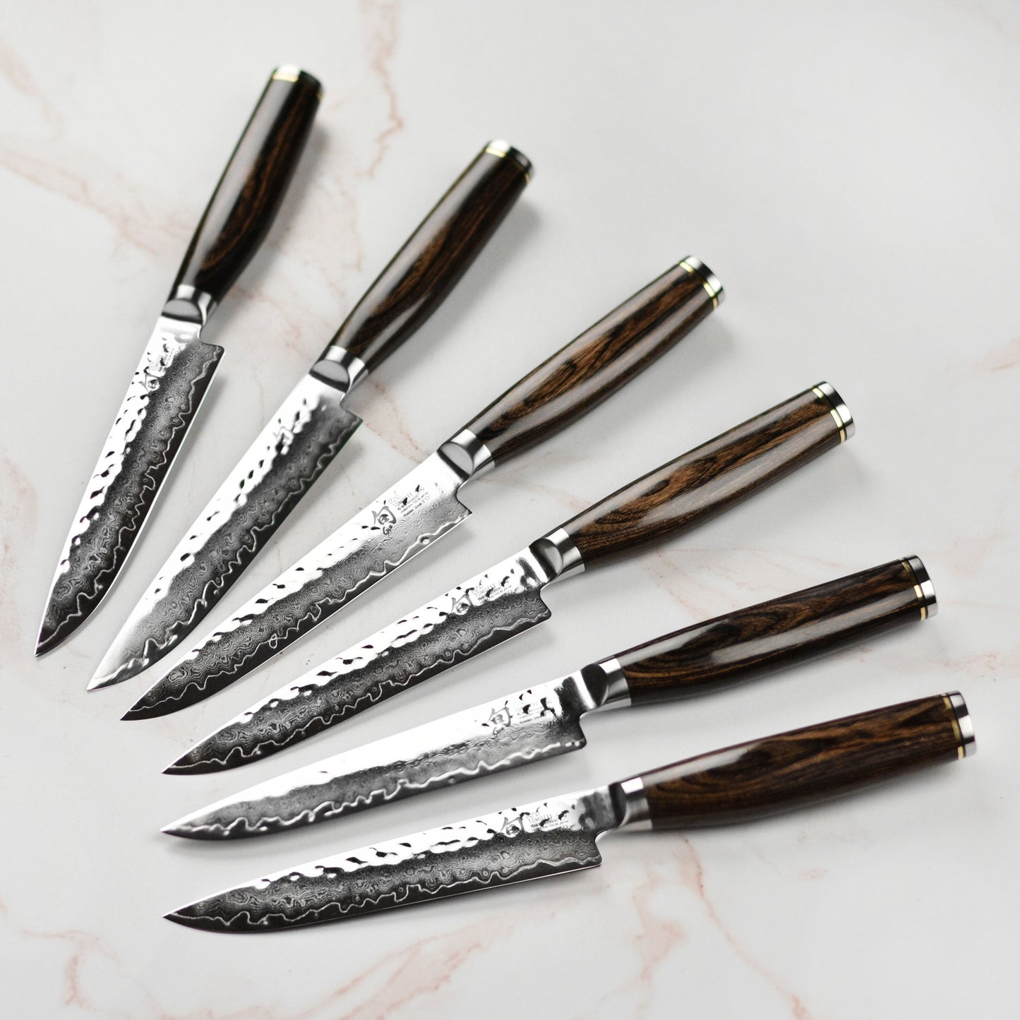 Shun Premier 6 Piece Steak Knife Set with Block