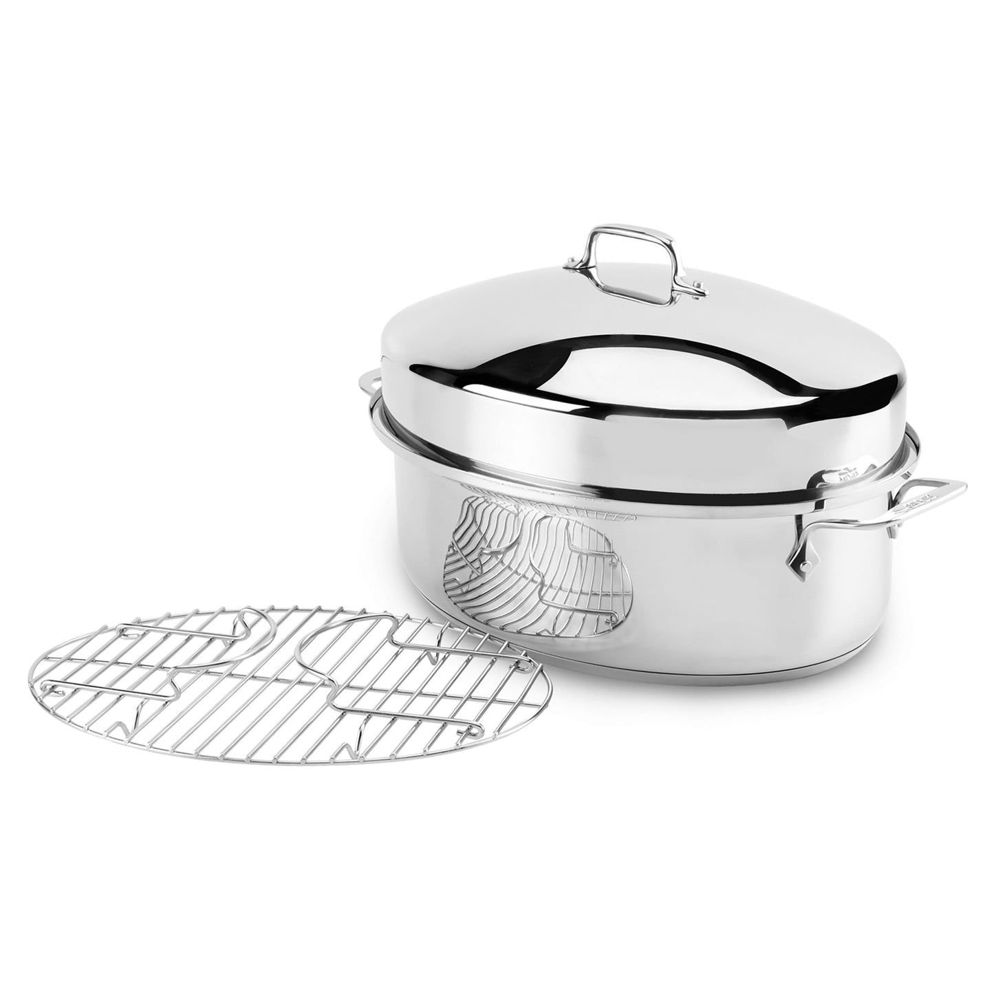 All-Clad Covered Oval Roaster, 15x11"