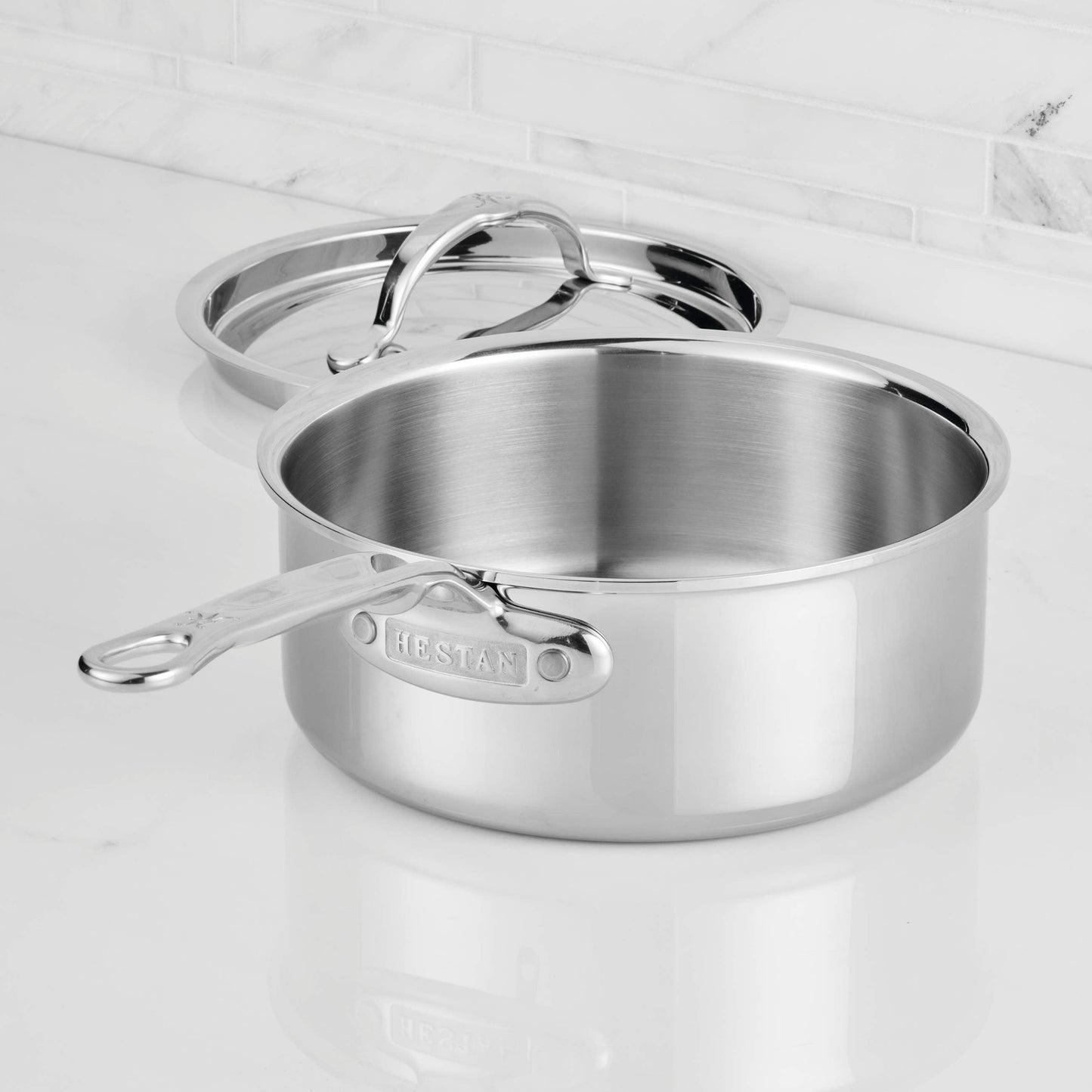 Hestan ProBond Luxe 2-quart Stainless Steel Saucepan