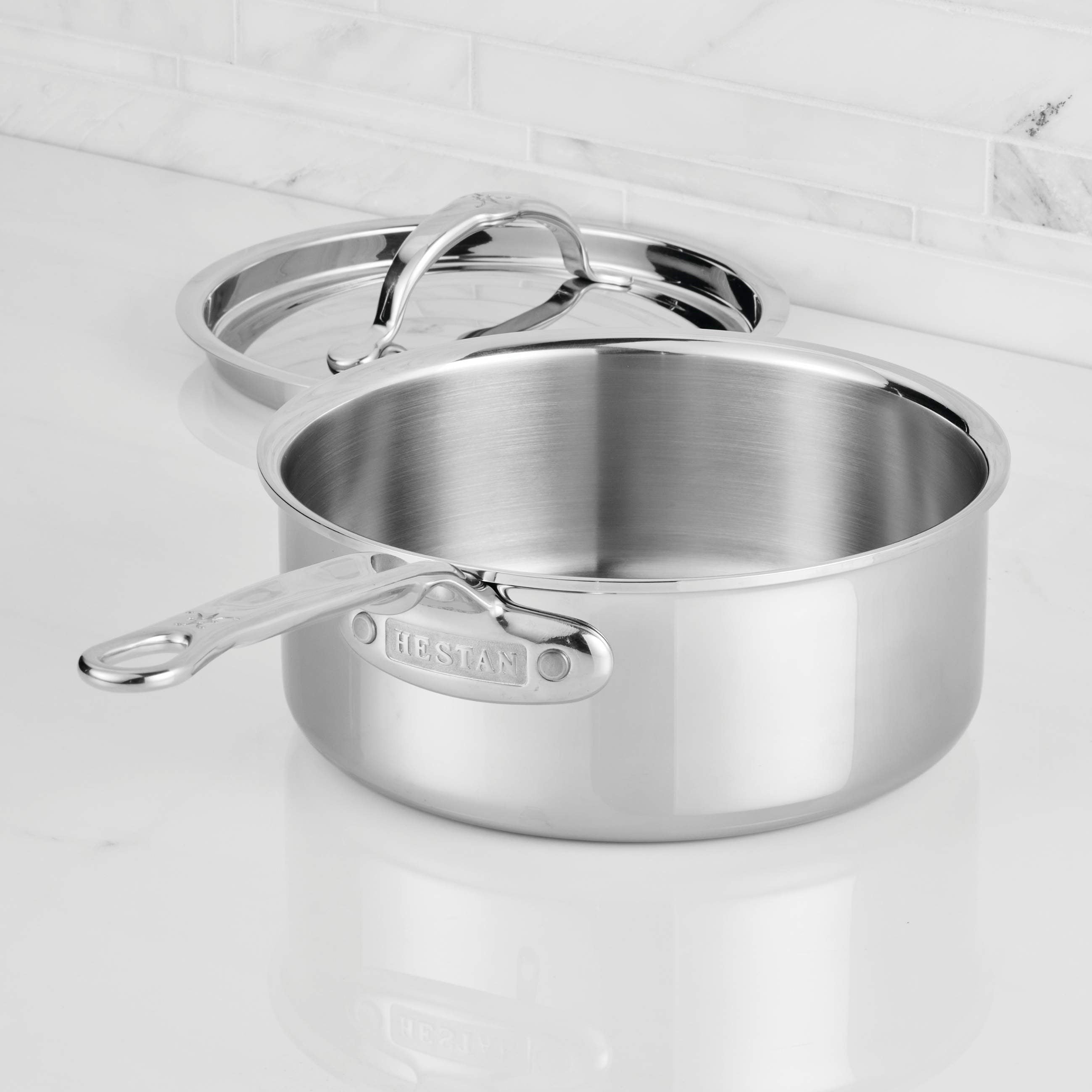 Hestan ProBond Luxe 2-quart Stainless Steel Saucepan