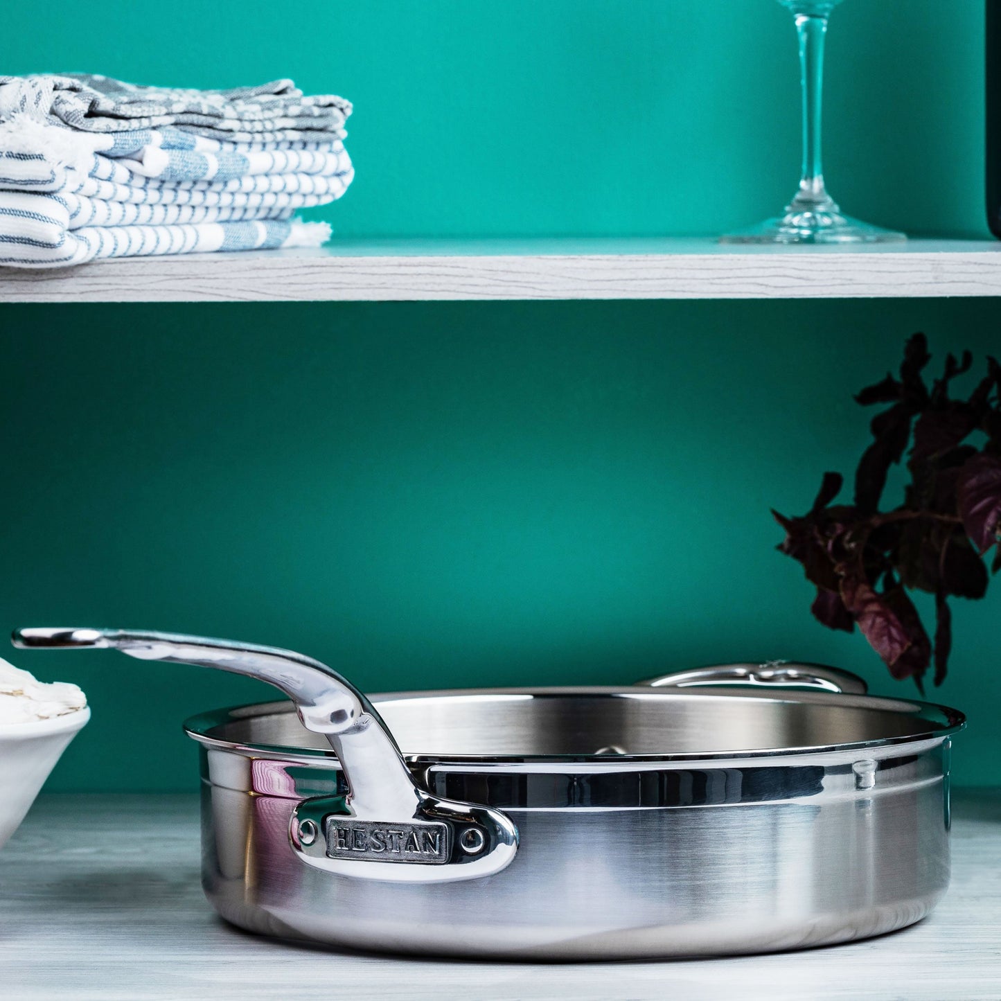 Hestan ProBond 5-quart Stainless Steel Saute Pan