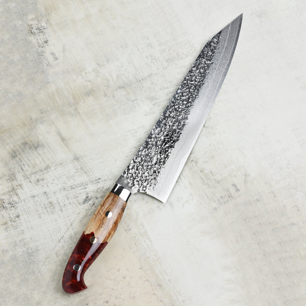 Kurosaki Shizuku Forged SG2 Damascus 9.4" Gyuto with Saya