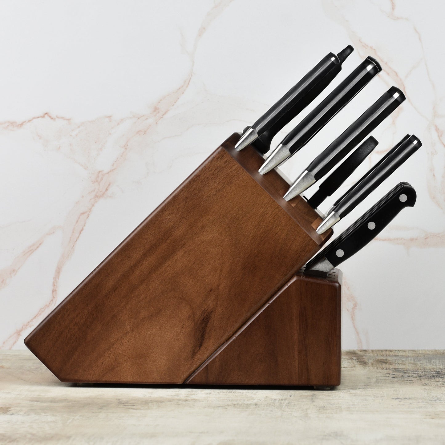 Zwilling Pro 14 Piece Acacia Knife Block Set