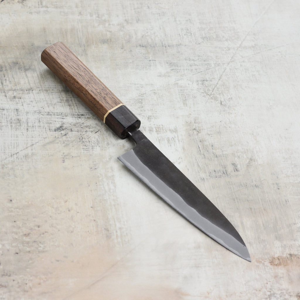 Shiro Kamo Aogami Super Kurouchi Stainless Clad 5.9" Petty