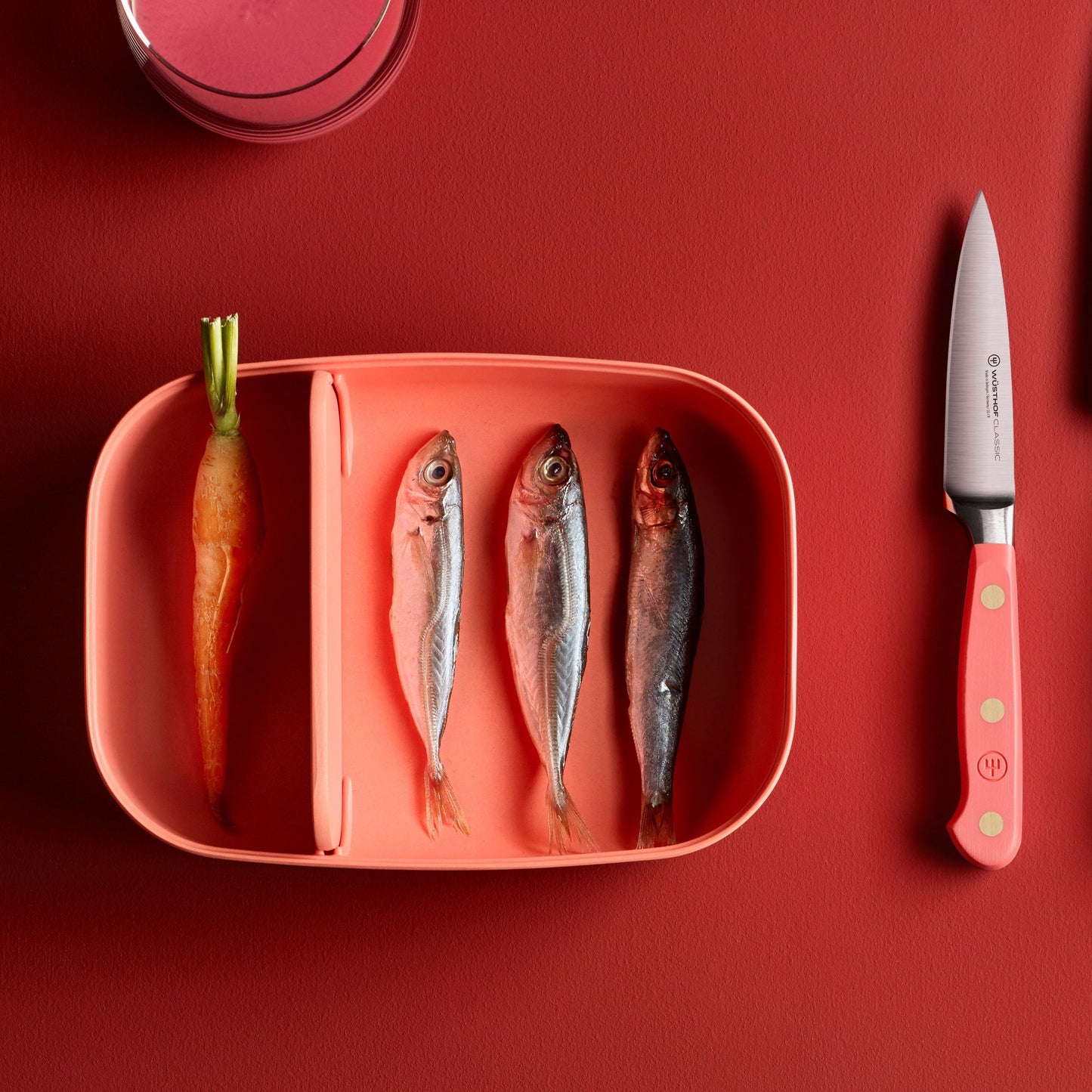 Wusthof Classic Coral Peach 3.5" Paring Knife
