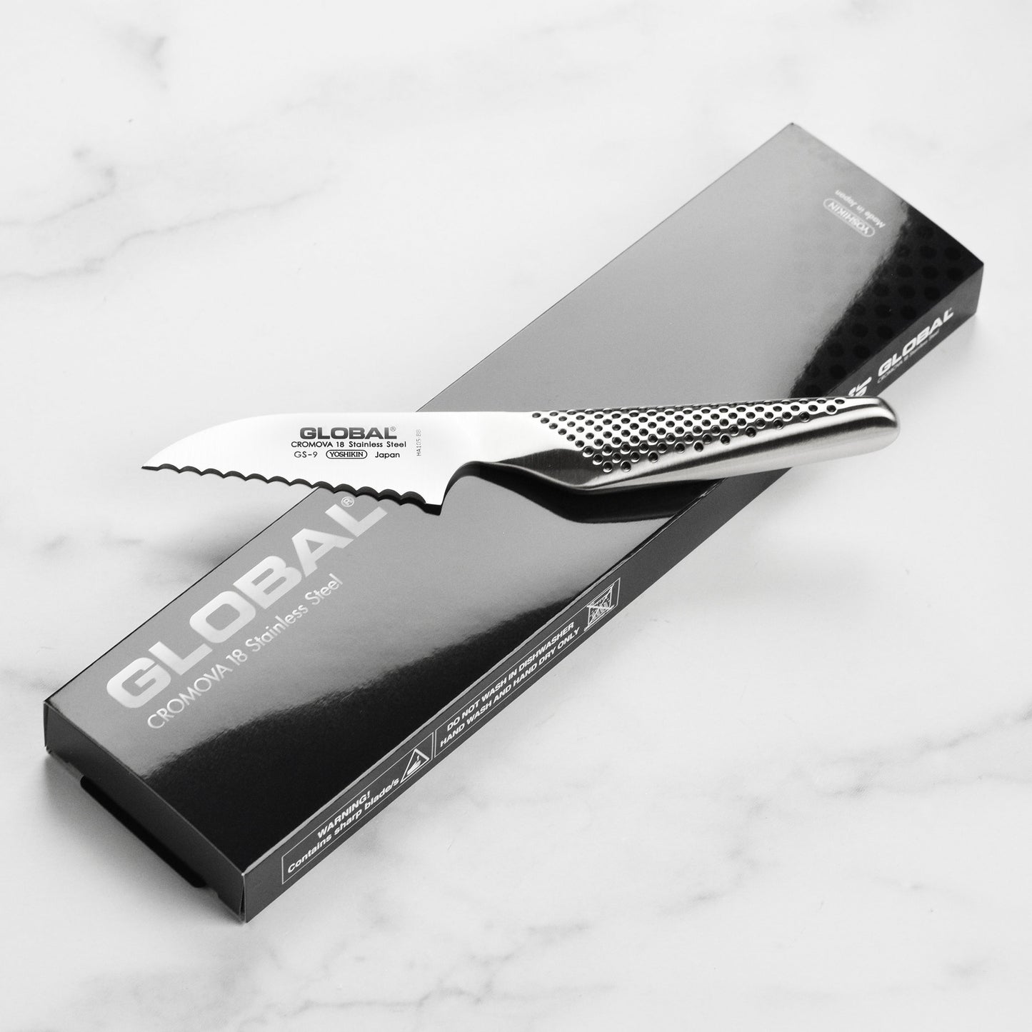 Global 3" Serrated Paring Knife