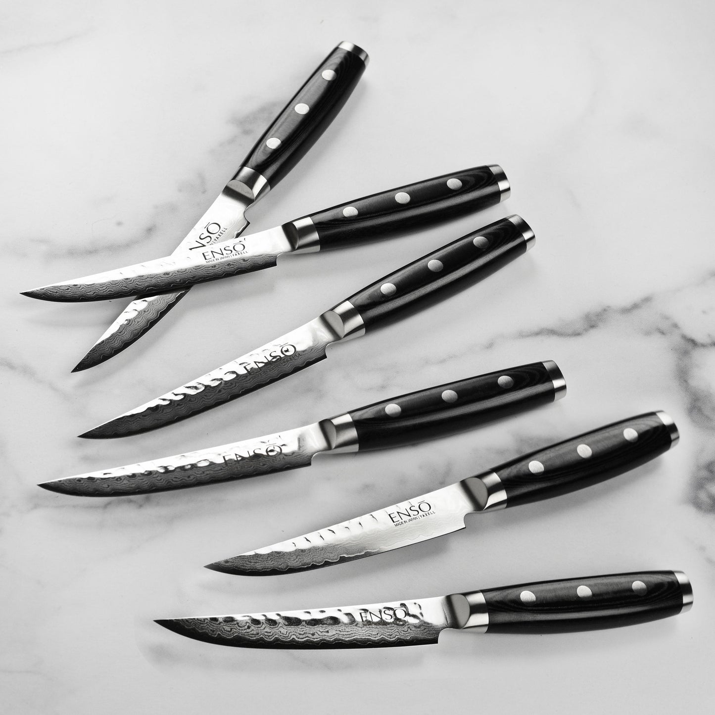 Enso HD 16 Piece Gray Ash Knife Block Set