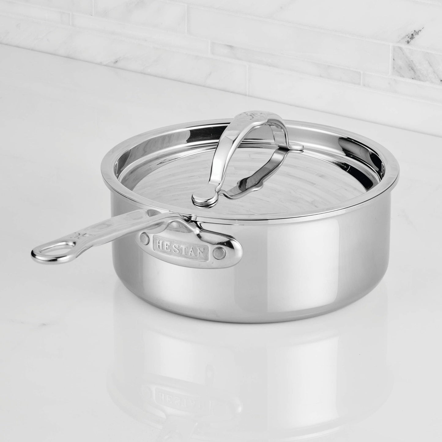 Hestan ProBond Luxe 2-quart Stainless Steel Saucepan