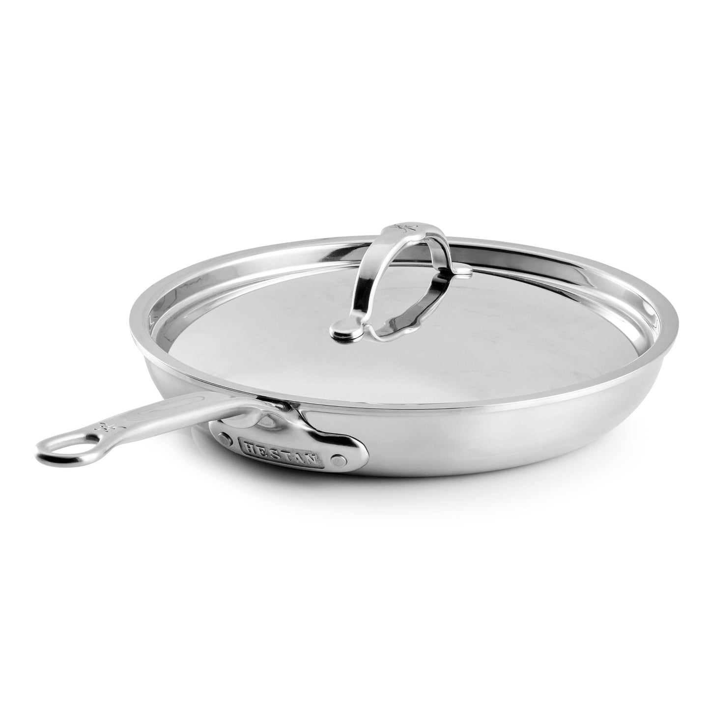 Hestan ProBond Luxe 11" Stainless Steel Skillet with Lid