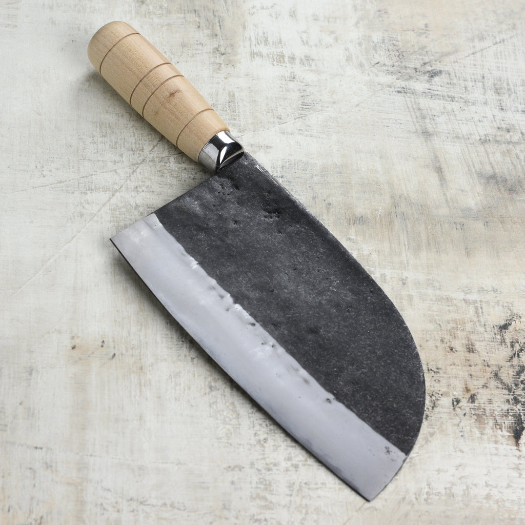 Sentan Forged Aogami #2 Kurouchi 7.5" Santoku Cleaver