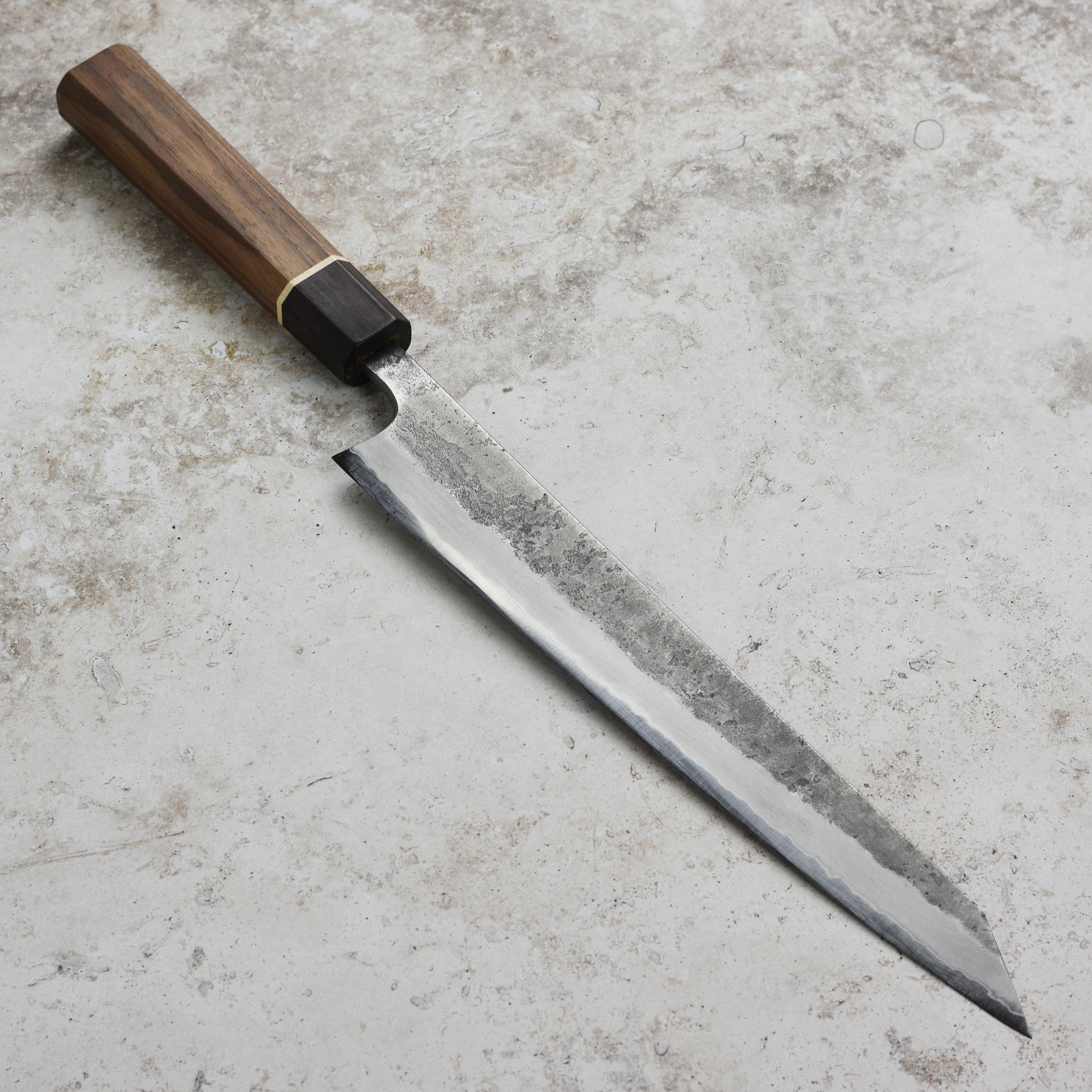 Matsubara Aogami #2 Nashiji Stainless Clad 10.6" Sujihiki