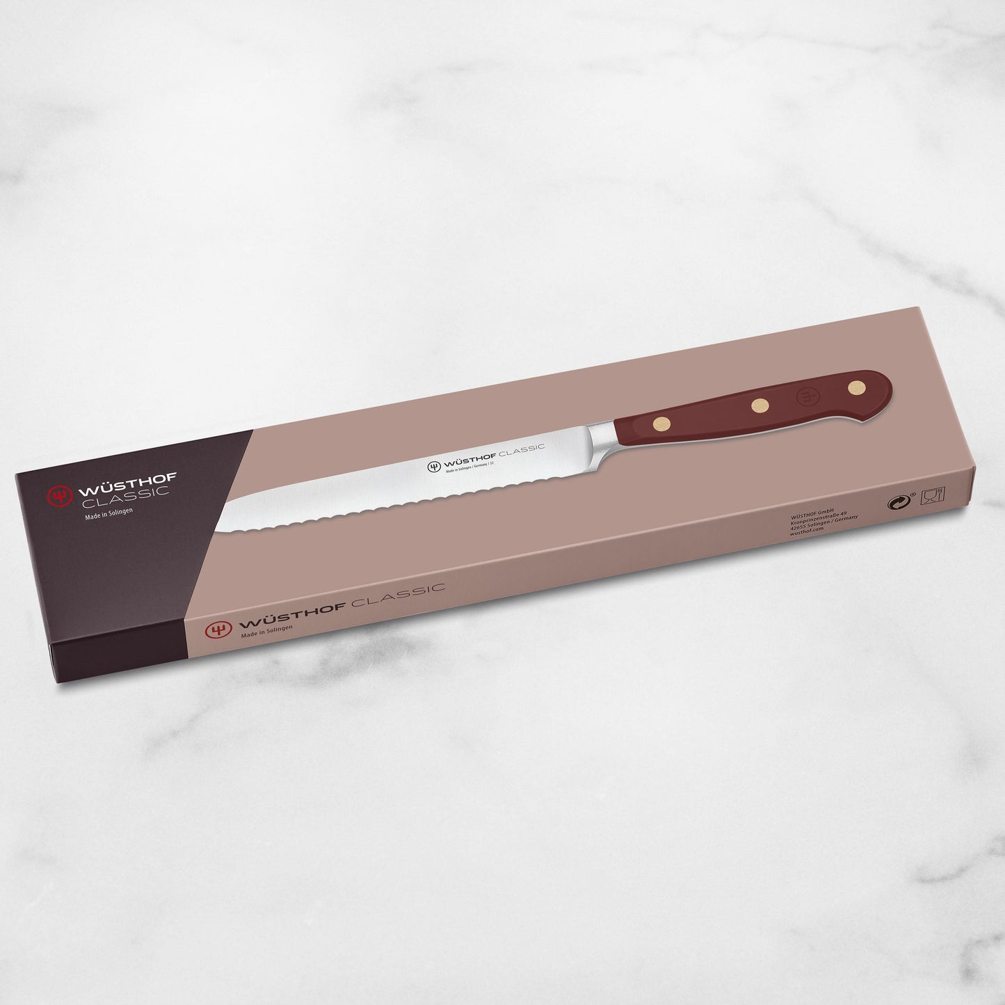 Wusthof Classic Tasty Sumac 5" Serrated Utility Knife