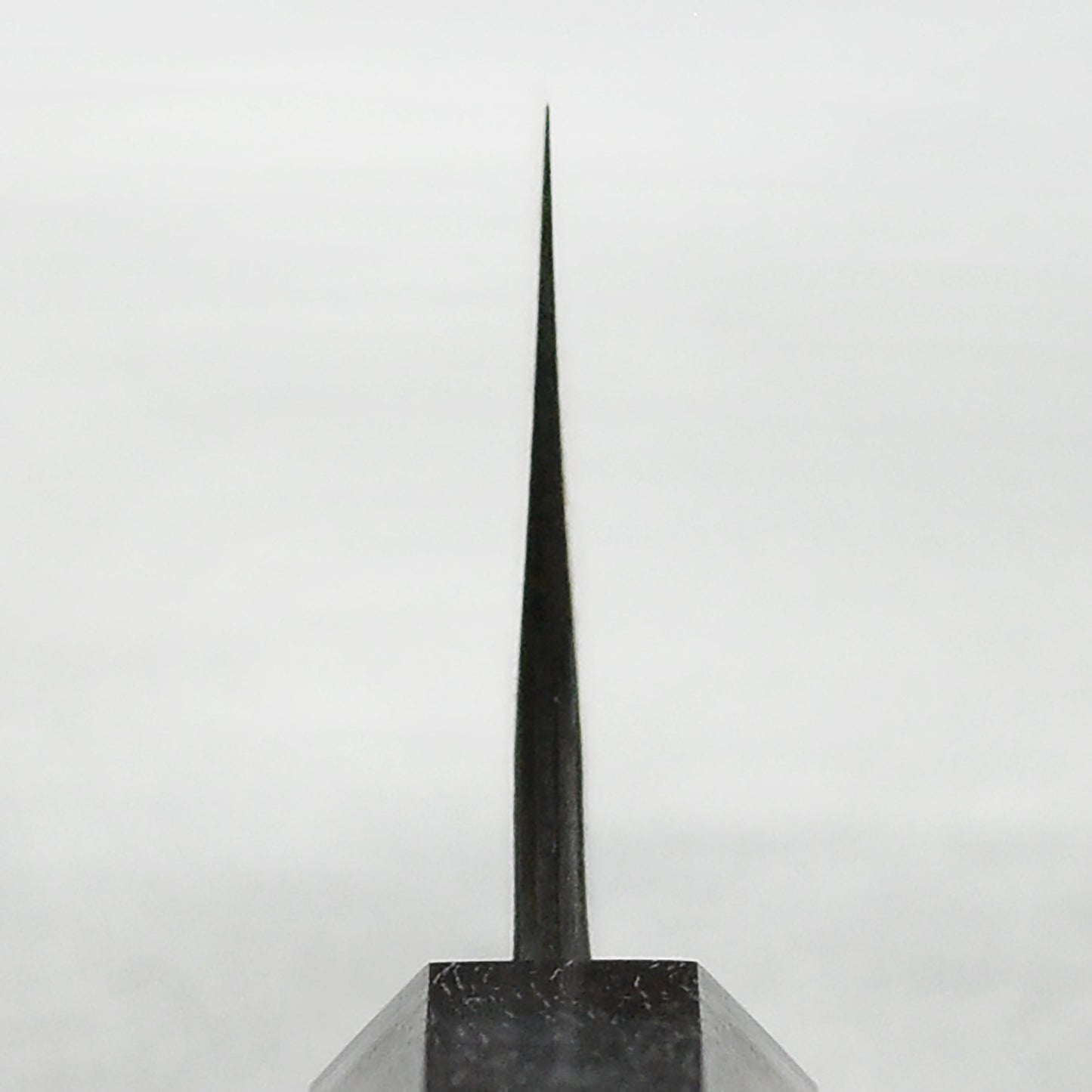 Hatsukokoro Shinkiro Aogami Super Kurouchi Damascus 8.25" Kiritsuke, Stabilized Birch