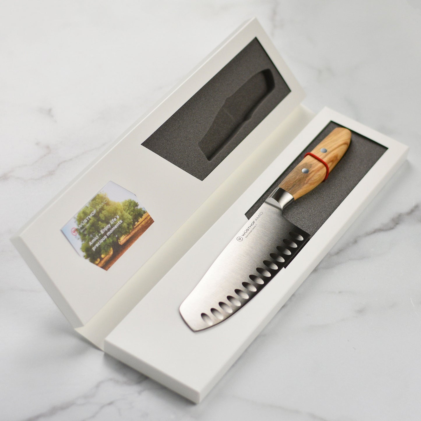 Wusthof Amici 7" Hollow Edge Santoku Knife
