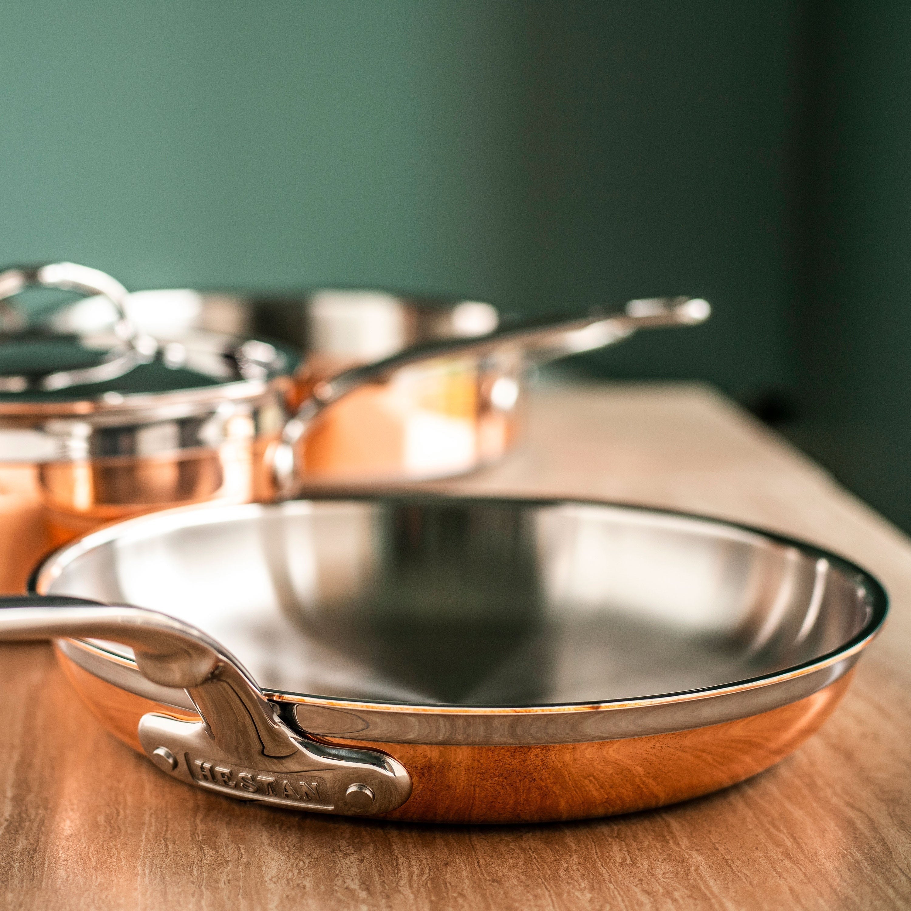 Hestan CopperBond 5 Piece Induction Copper Cookware Set