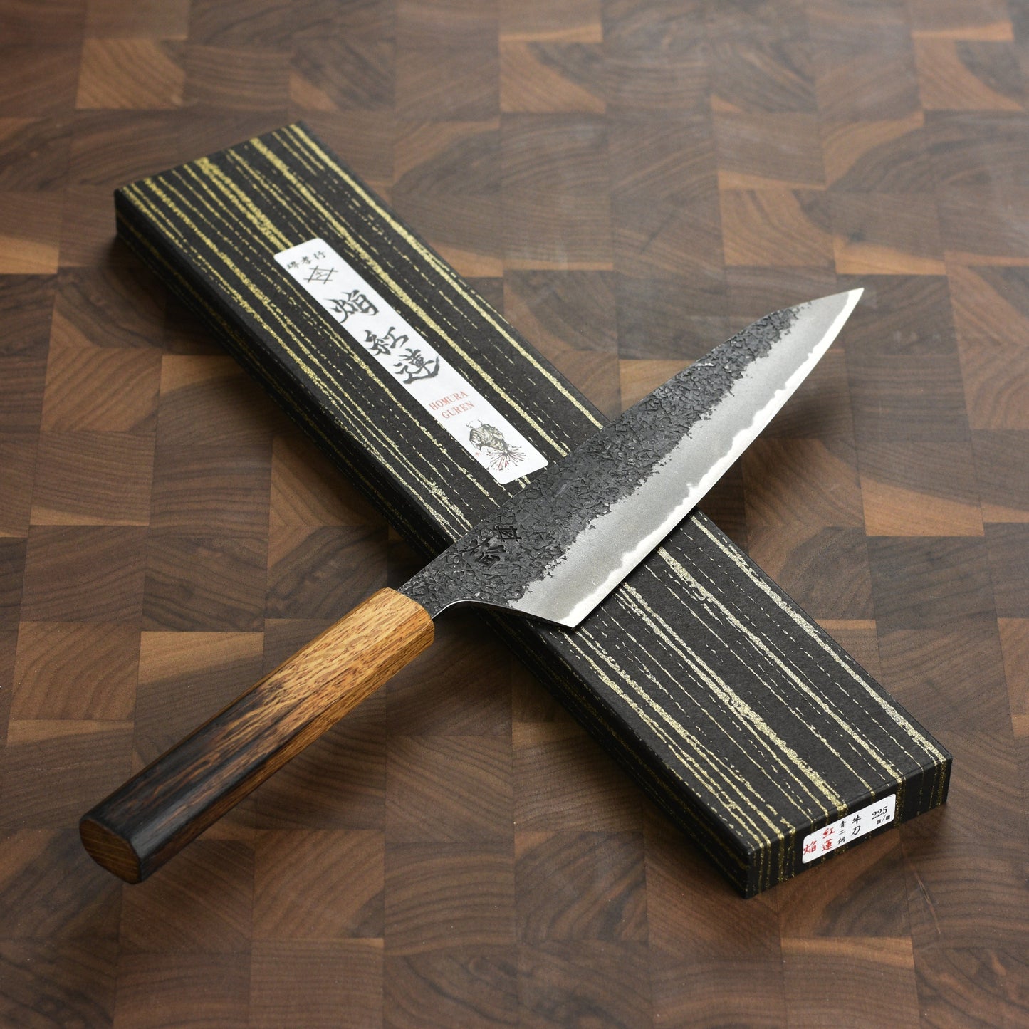 Takayuki x Itsuo Doi Homura Guren Aogami #2 8.9" Gyuto