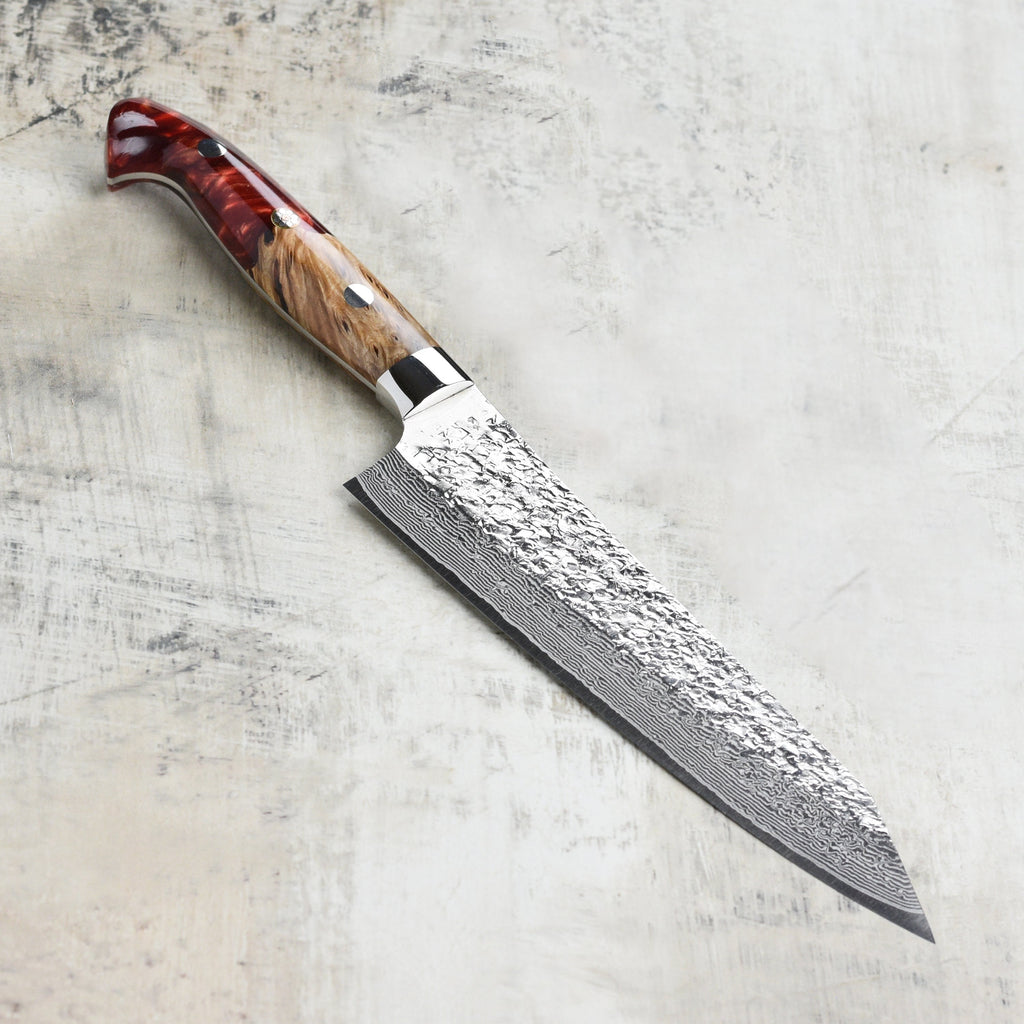 Kurosaki Shizuku Forged SG2 Damascus 7" Gyuto with Saya