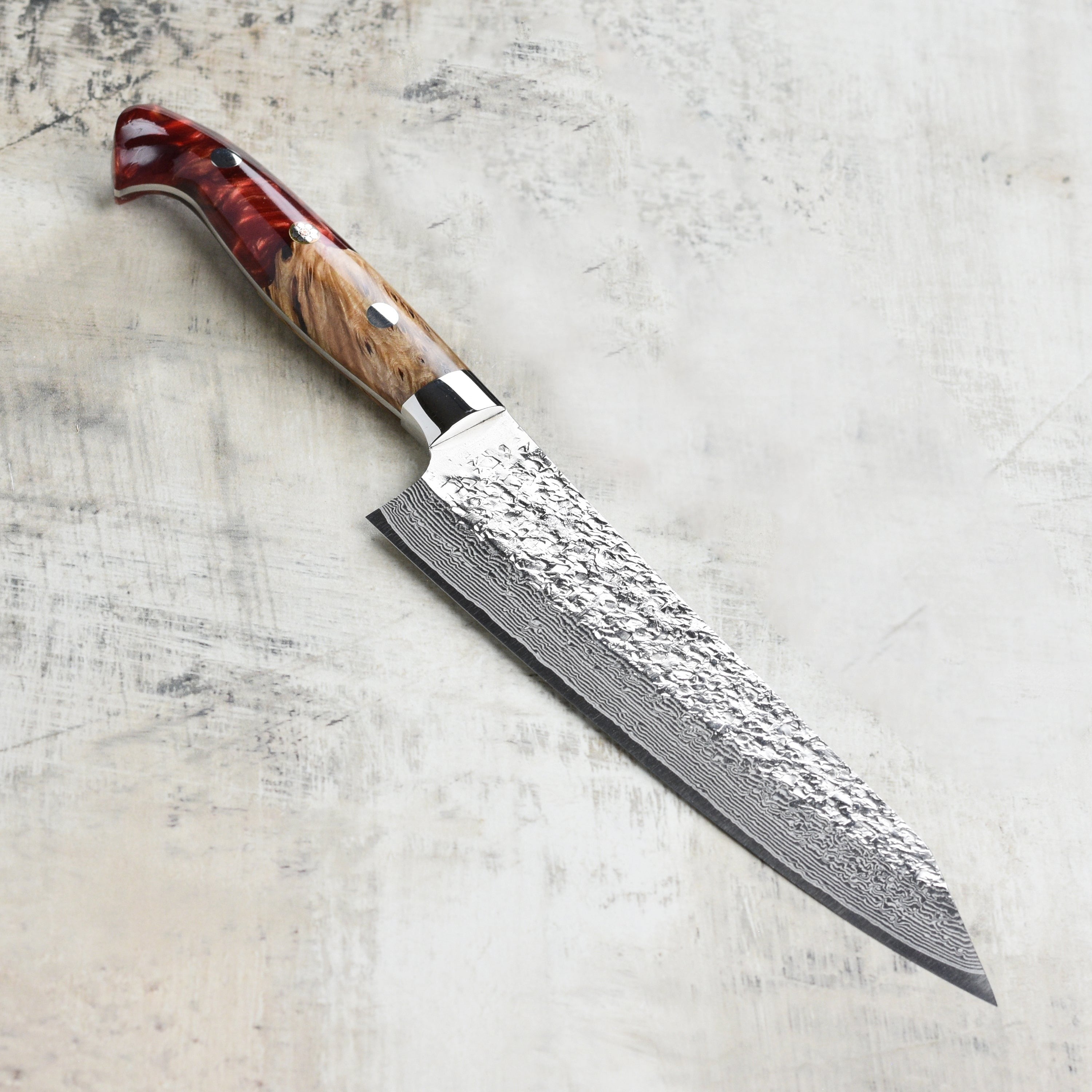 Kurosaki Shizuku Forged SG2 Damascus 7" Gyuto with Saya