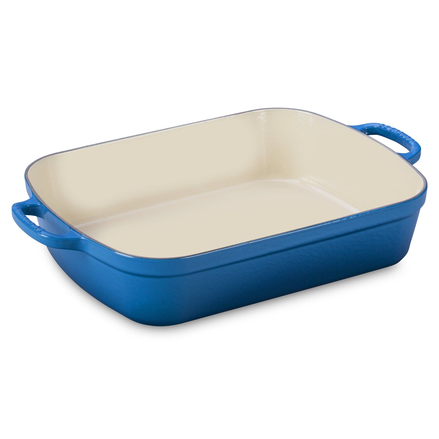 Le Creuset Signature Cast Iron Marseille Roasting Pan, 12.75x9.75"