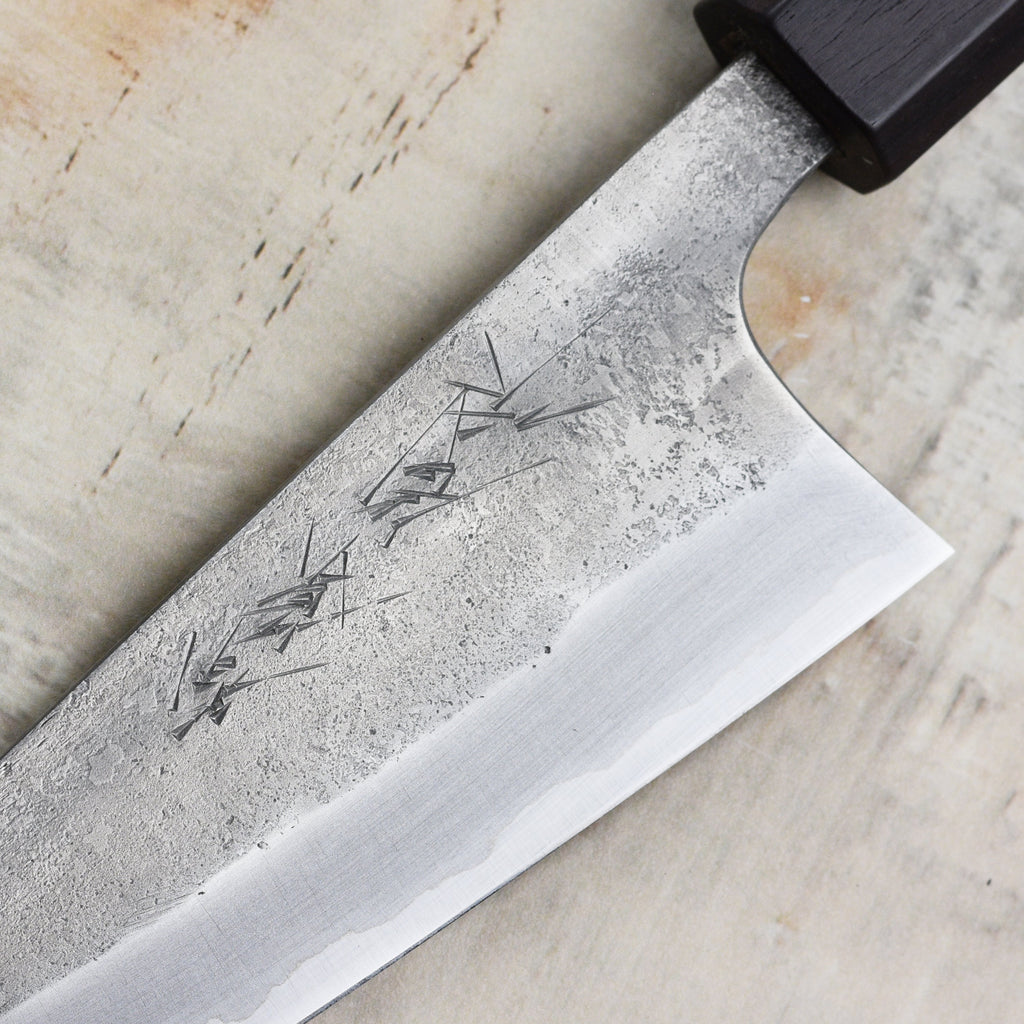 Matsubara Aogami #2 Nashiji Stainless Clad 5.9" Honesuki