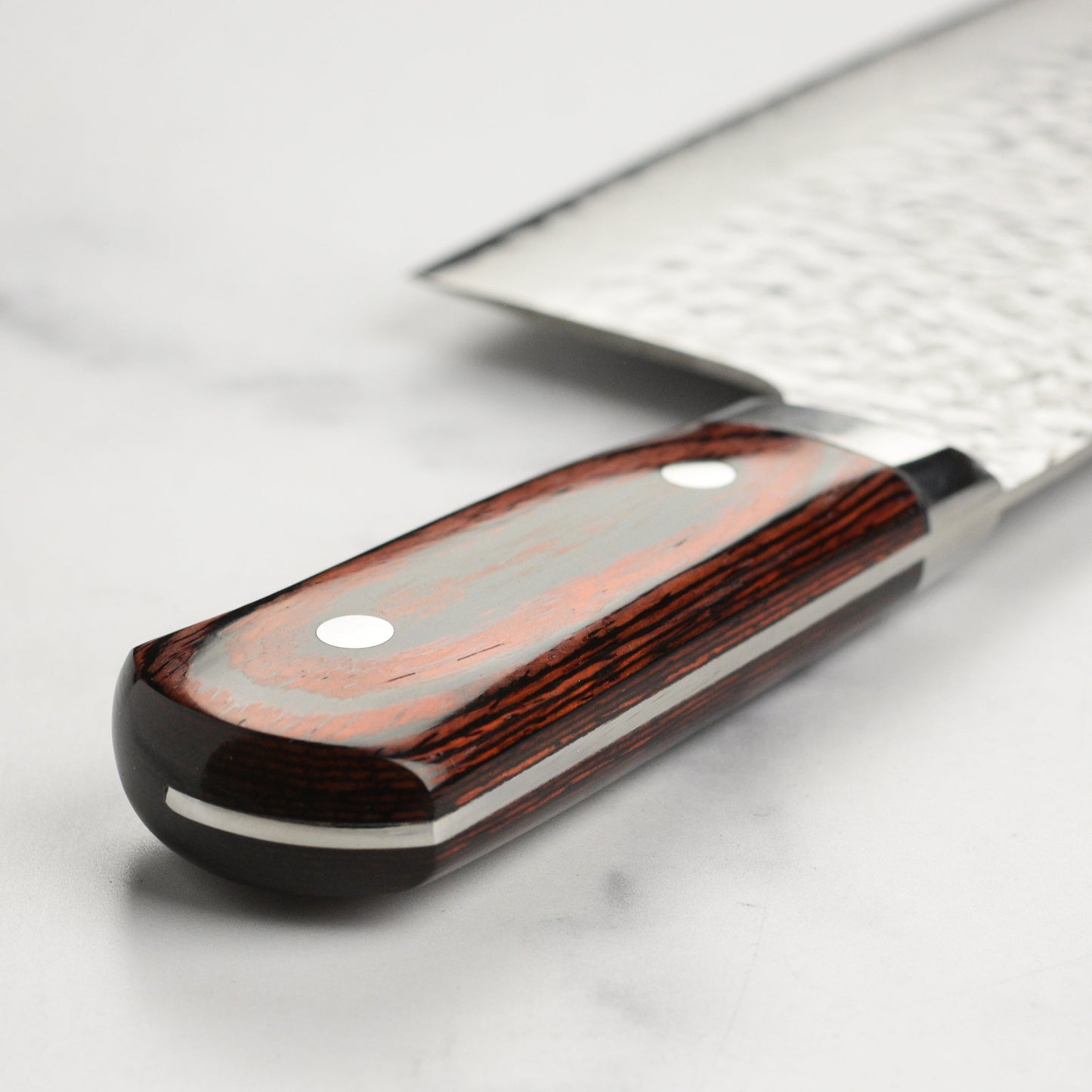 Takayuki Hammered Damascus 7.7" Chinese Chef's Knife