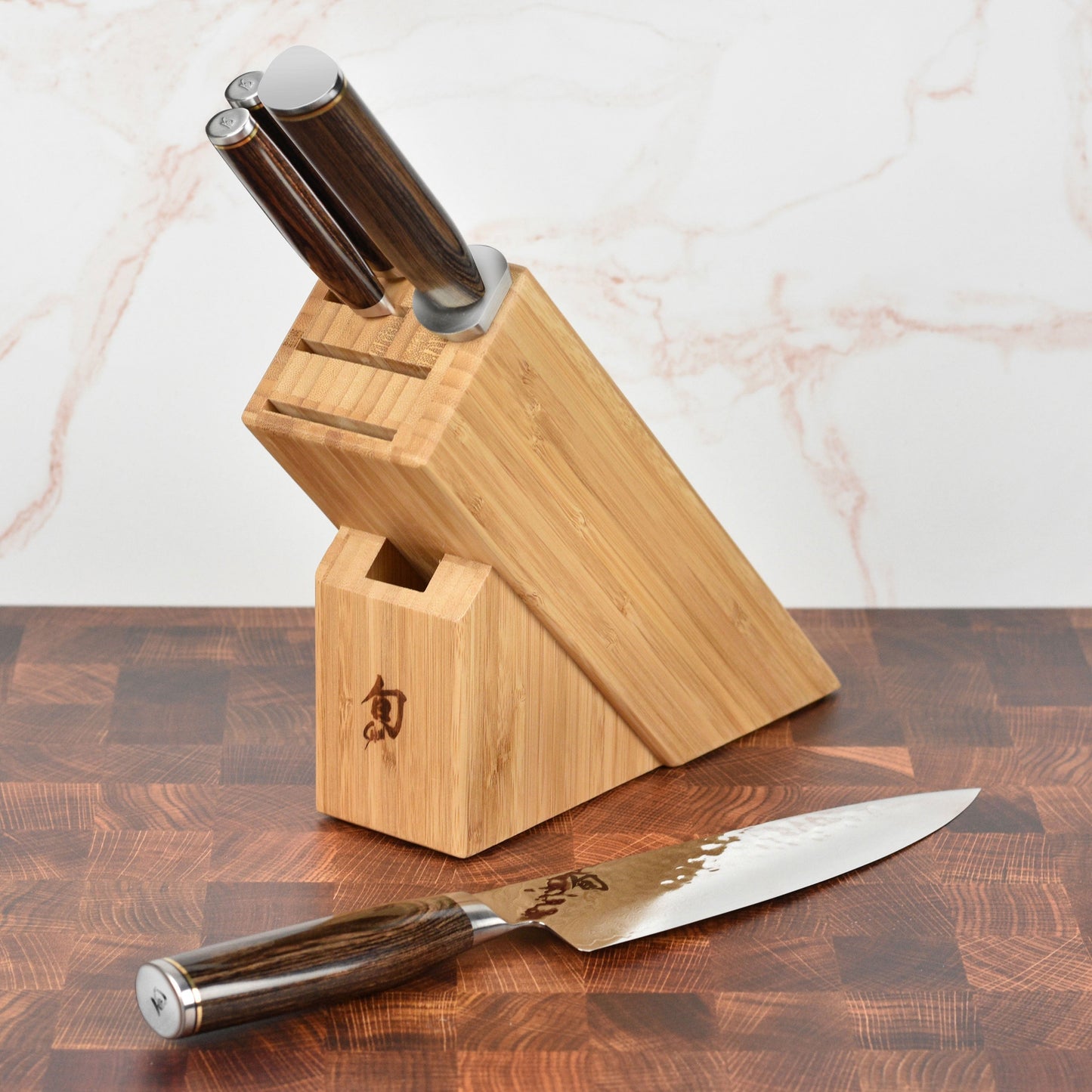 Shun Premier 5 Piece Slimline Knife Block Set