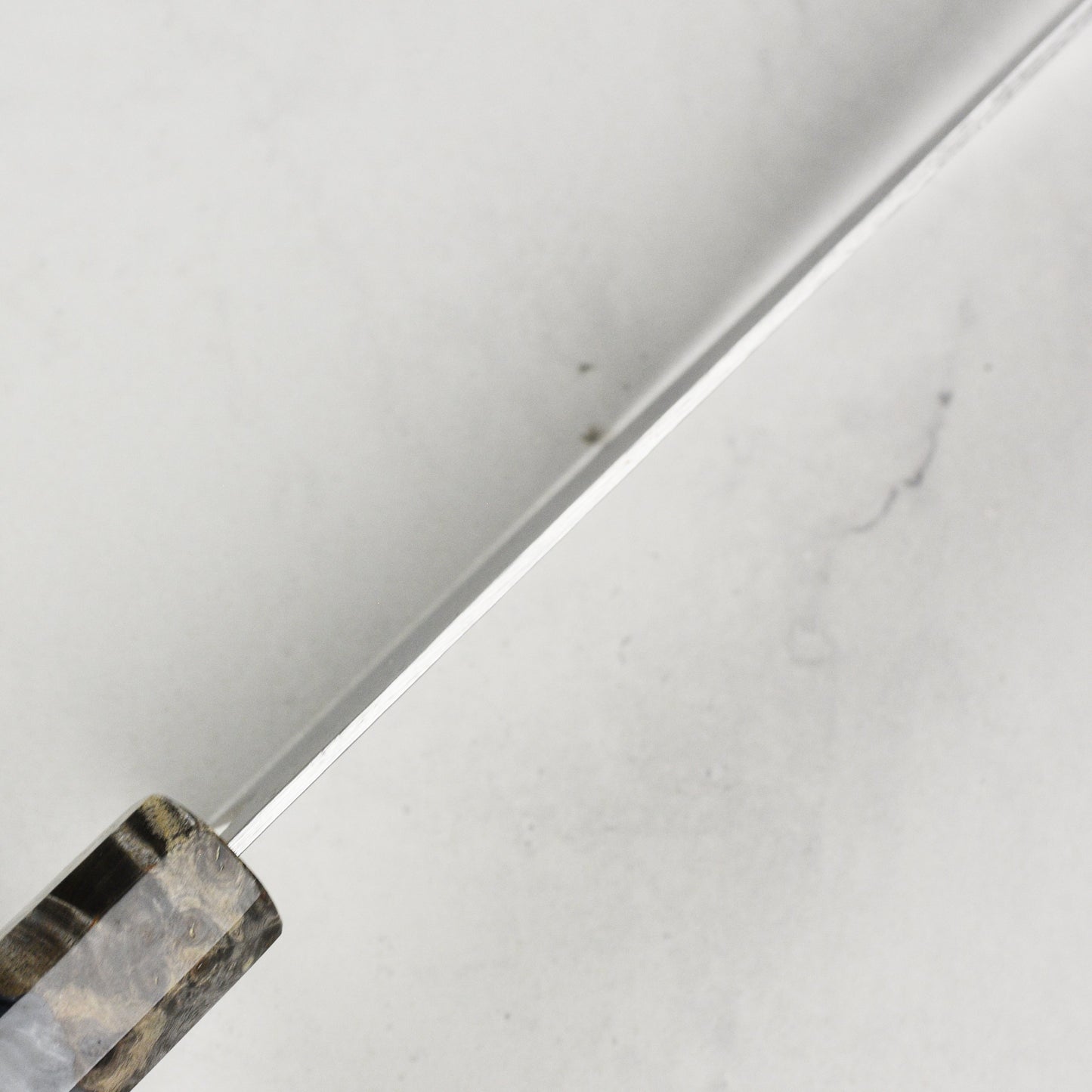 Hatsukokoro Ginrei Ginsan Nashiji 6.7" Santoku