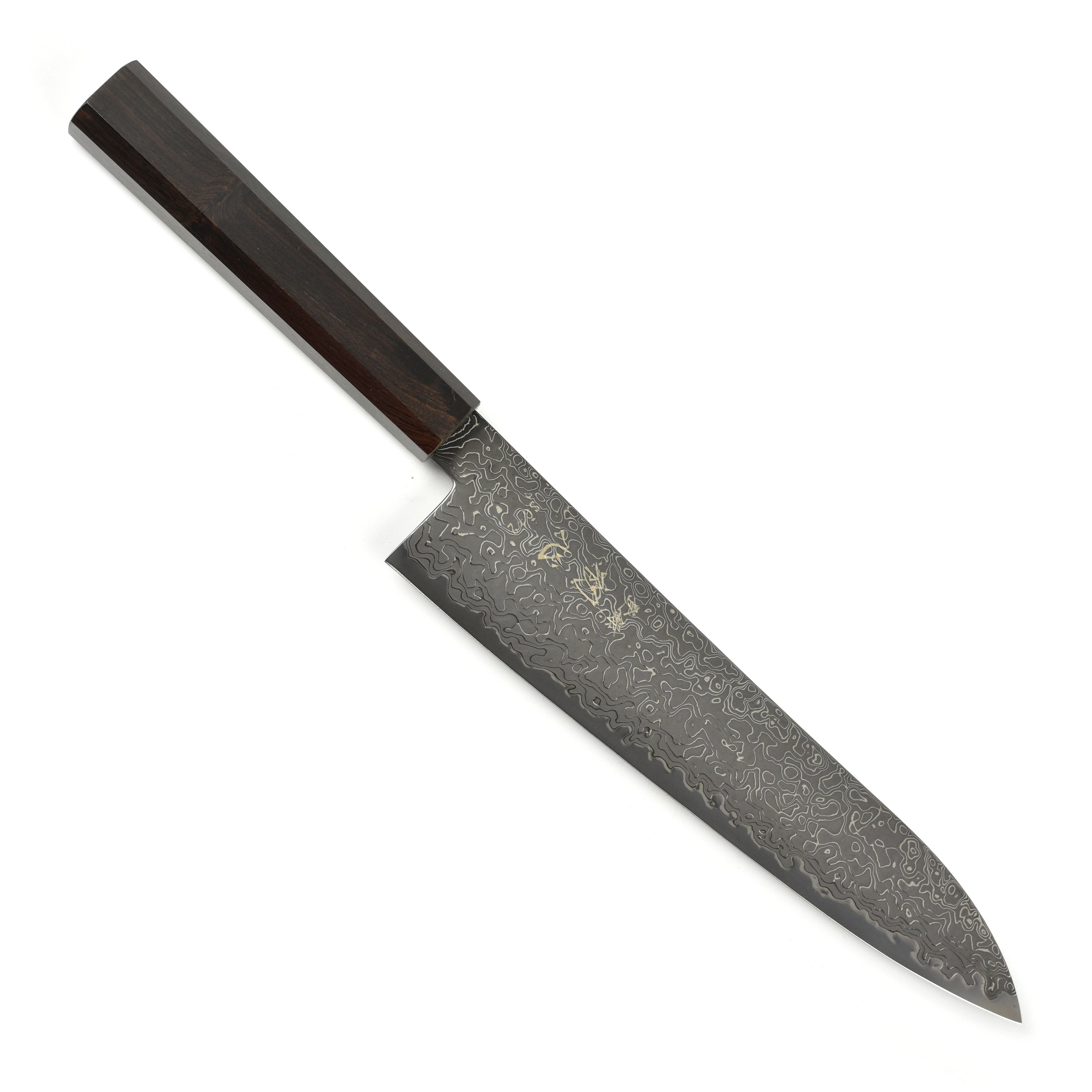Hatsukokoro Ryuhyo SG2 Kurozome Damascus 8.25" Gyuto