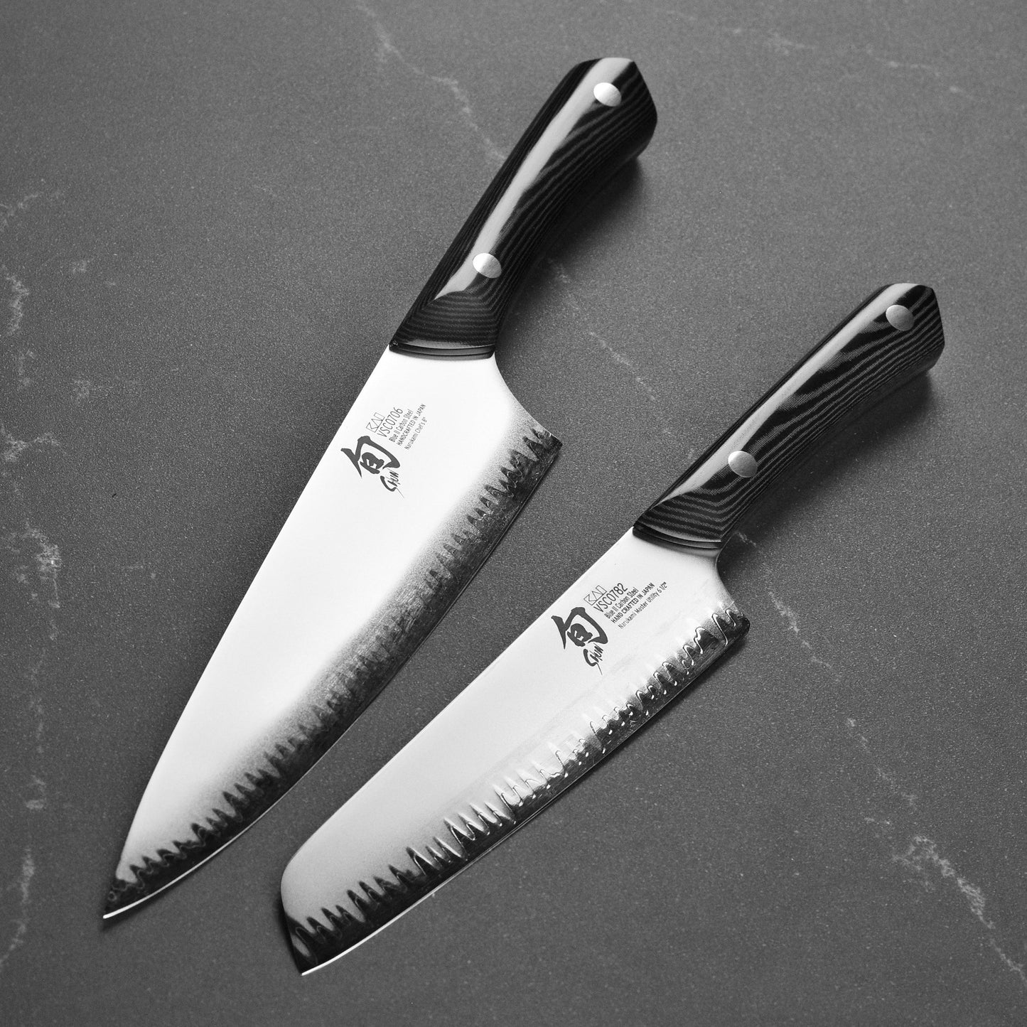 Shun Narukami Blue #2 Carbon Steel Chef's & Master Utility Knife Set