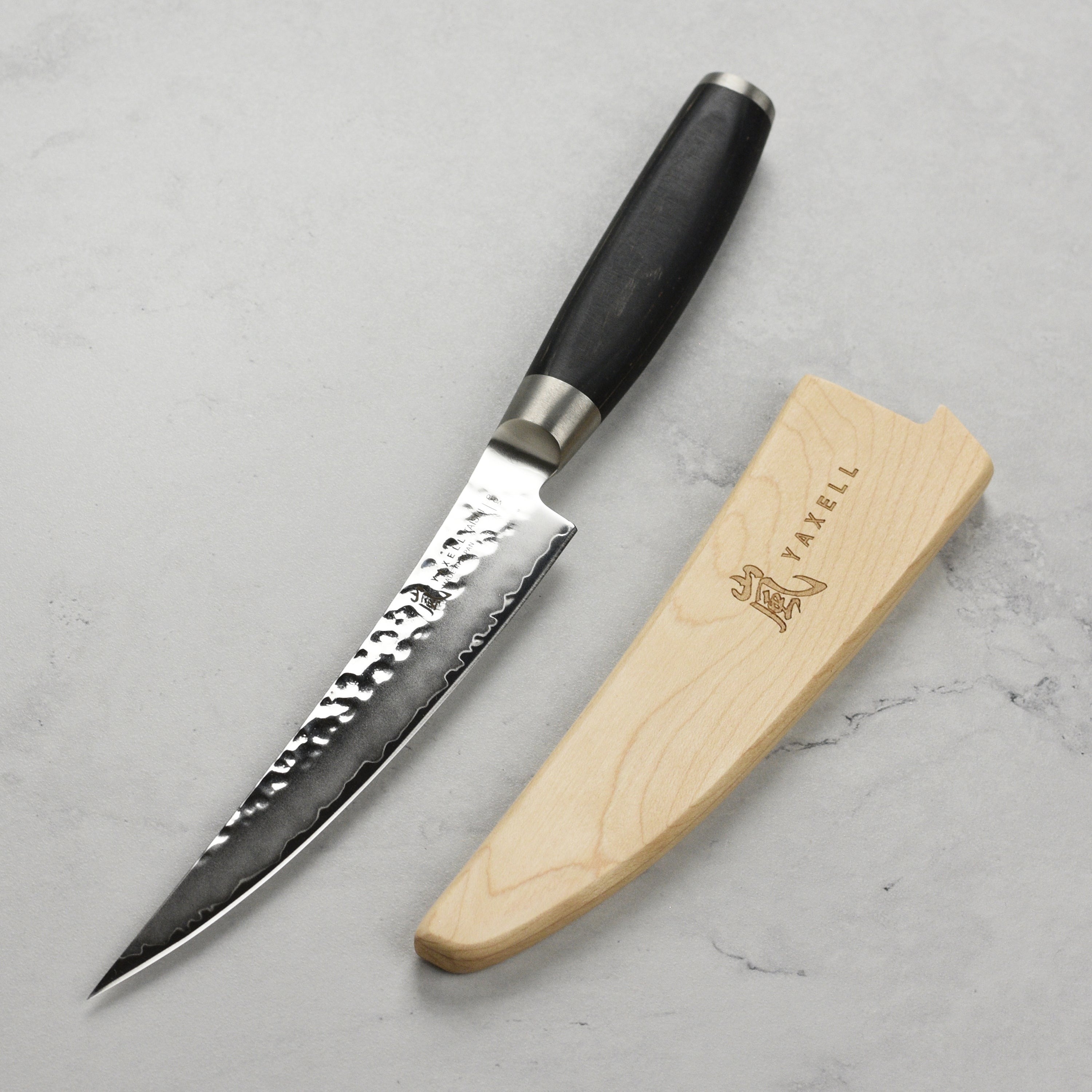 Yaxell Magnetic Wooden Sheath for 6" Curved Boning Knife