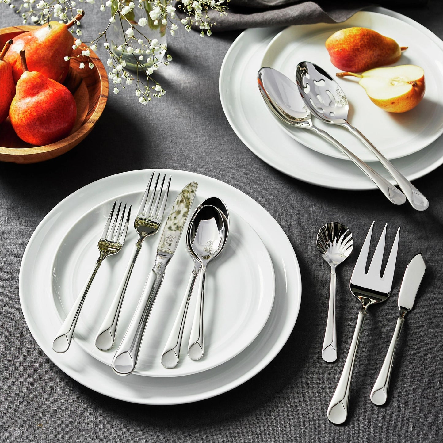 Zwilling Provence 45 Piece Stainless Steel Flatware Set