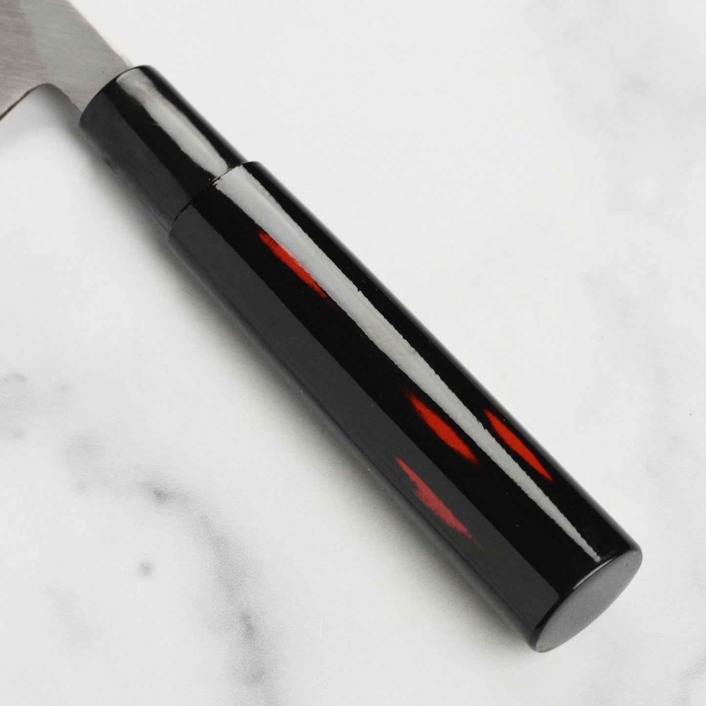 Takayuki Shikisai Kasumitogi Carbon Steel 9.4" Single-Bevel Yanagiba with Saya