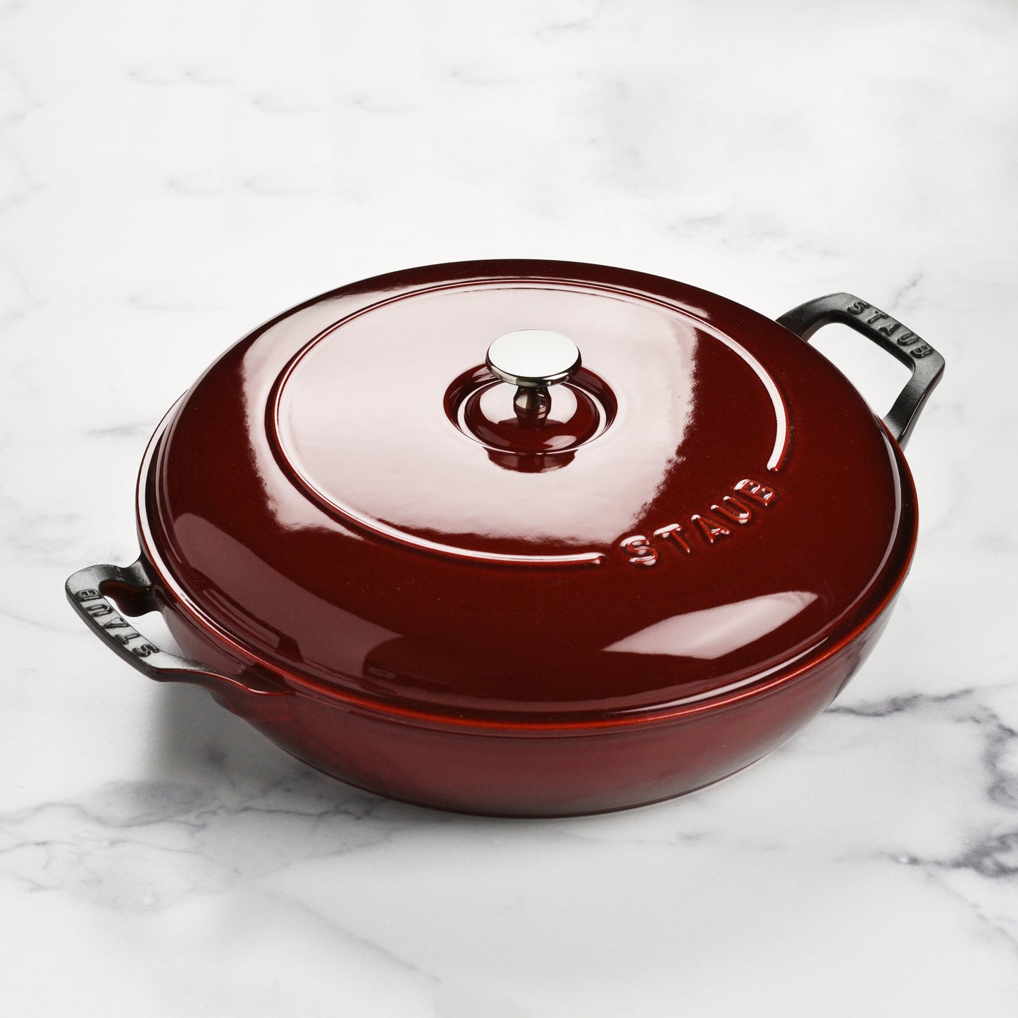Staub 3.5-quart Grenadine Heritage Braiser