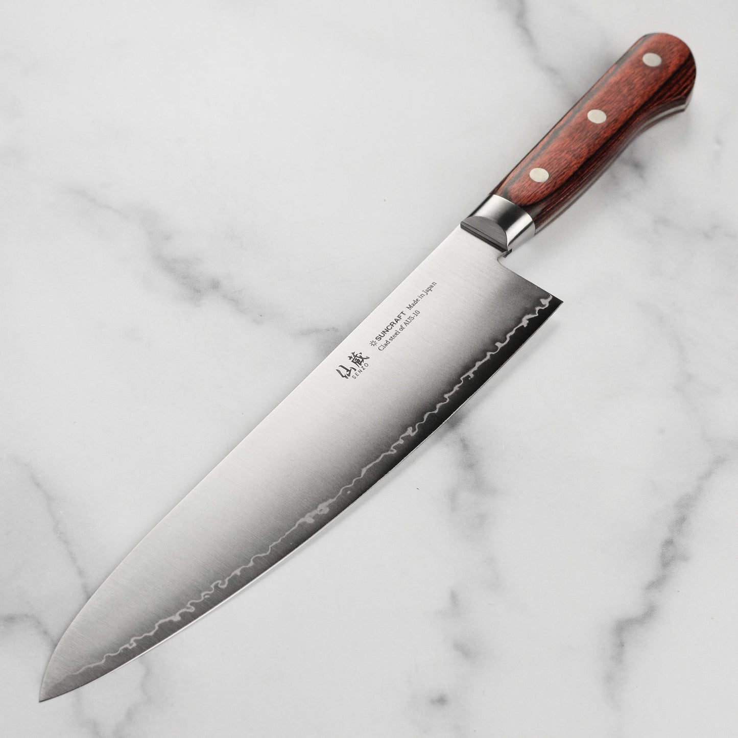 Senzo Clad AUS10 9.5" Chef's Knife