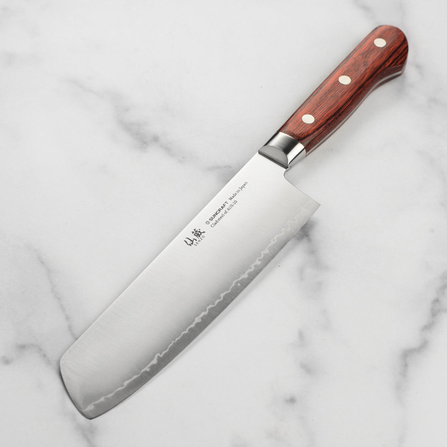 Senzo Clad AUS10 6.75" Nakiri Knife