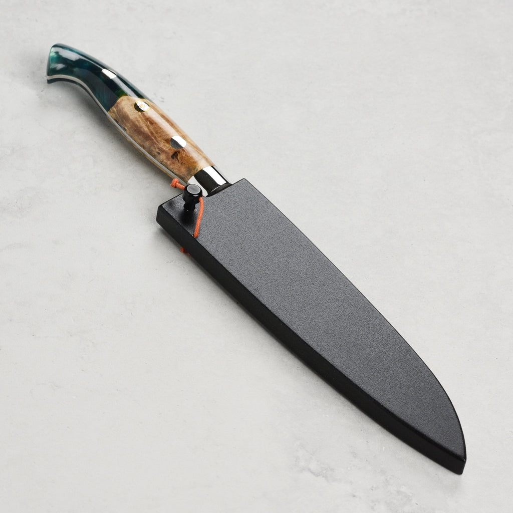 Kurosaki Fujin Forged SG2 Damascus 5.1" Petty with Saya